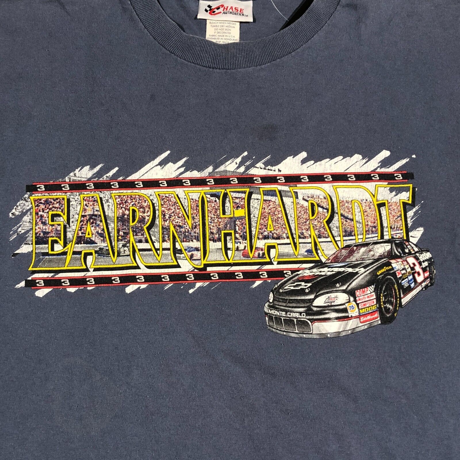 Chase Authentics × NASCAR × Vintage Vintage 1999 Dale Earnhardt Nascar Racing Tee T Shirt Size US L / EU 52-54 / 3 - 2 Thumbnail