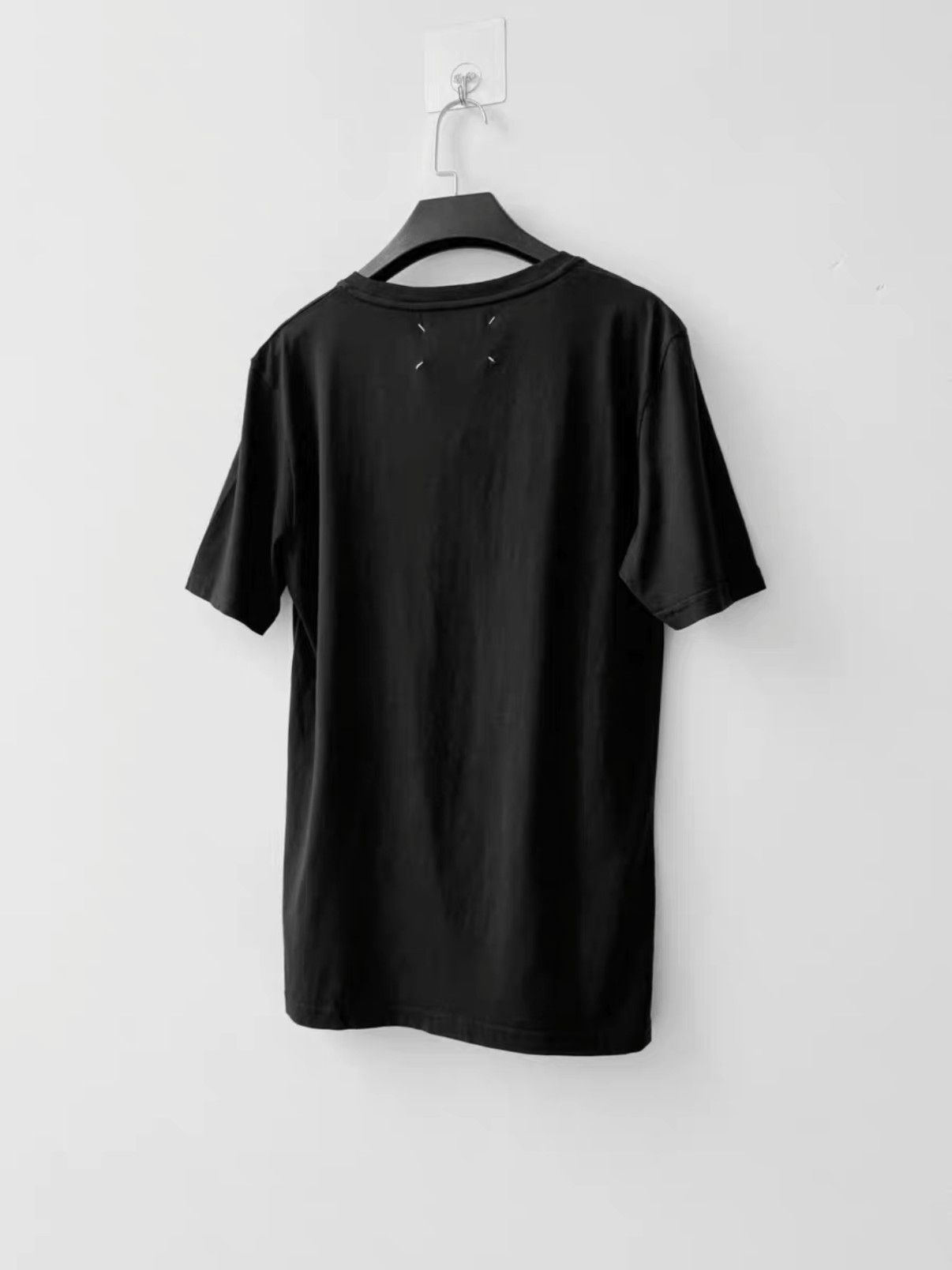 Maison Margiela Sz 44 Maison Margiela 18SS Basic Black Tee mojos21521025 Size US S / EU 44-46 / 1 - 3 Thumbnail