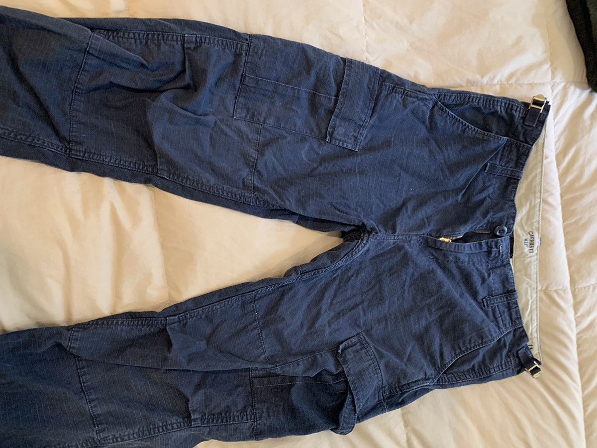Carhartt Wip Carhartt WIP Aviator Pants - 30/32 - Blue Size US 30 / EU 46 - 1 Thumbnail