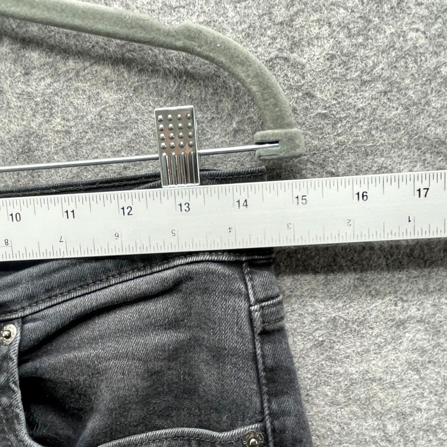 Levi's Levis 724 High Rise Straight Jeans Womens 28 Black Stretch Jeans 28 in Black Stretch Size 28" / US 6 / IT 42 - 7 Thumbnail