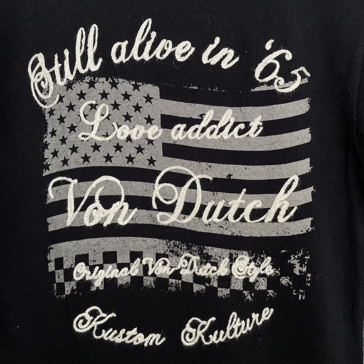 Vintage × Von Dutch Vintage Von Dutch Love Addict T Shirt Size US S / EU 44-46 / 1 - 2 Thumbnail