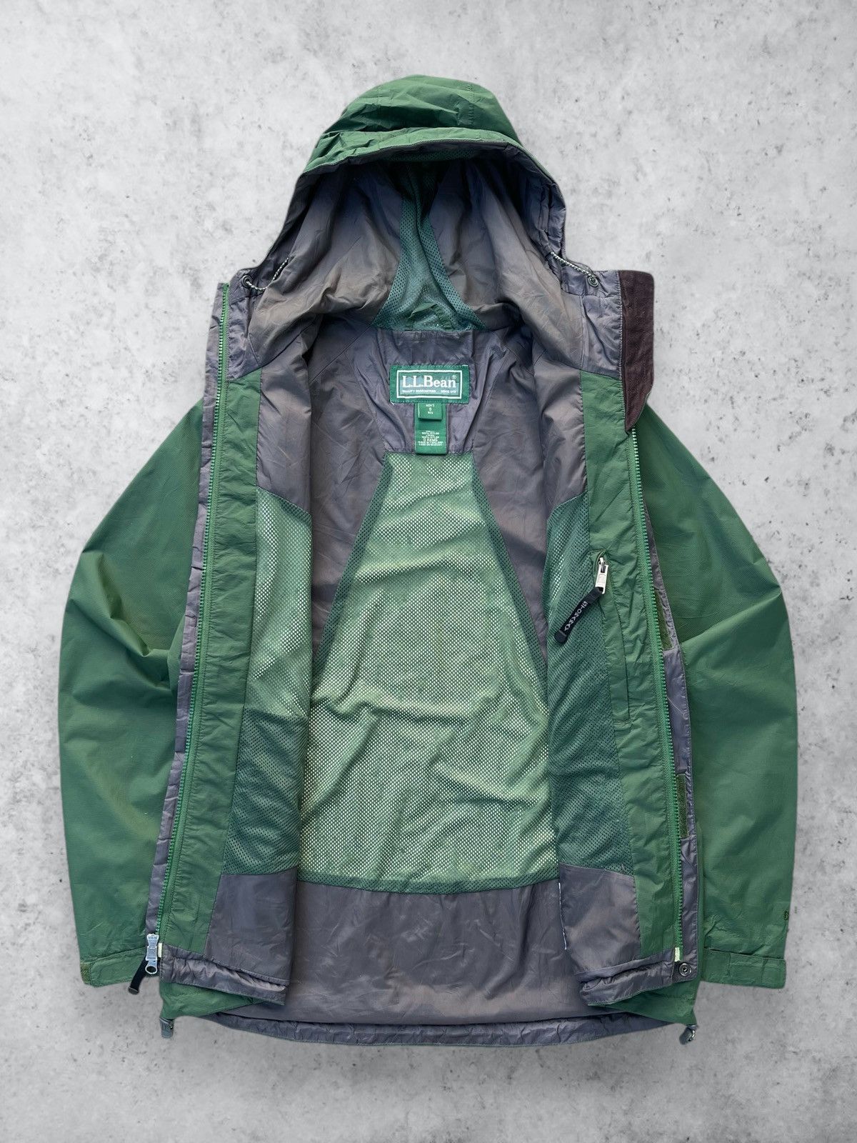 Goretex × L.L. Bean Vtg L.L.Bean x Gore-Tex Waterproof Windbreaker Hoodie Jacket Size US S / EU 44-46 / 1 - 2 Thumbnail