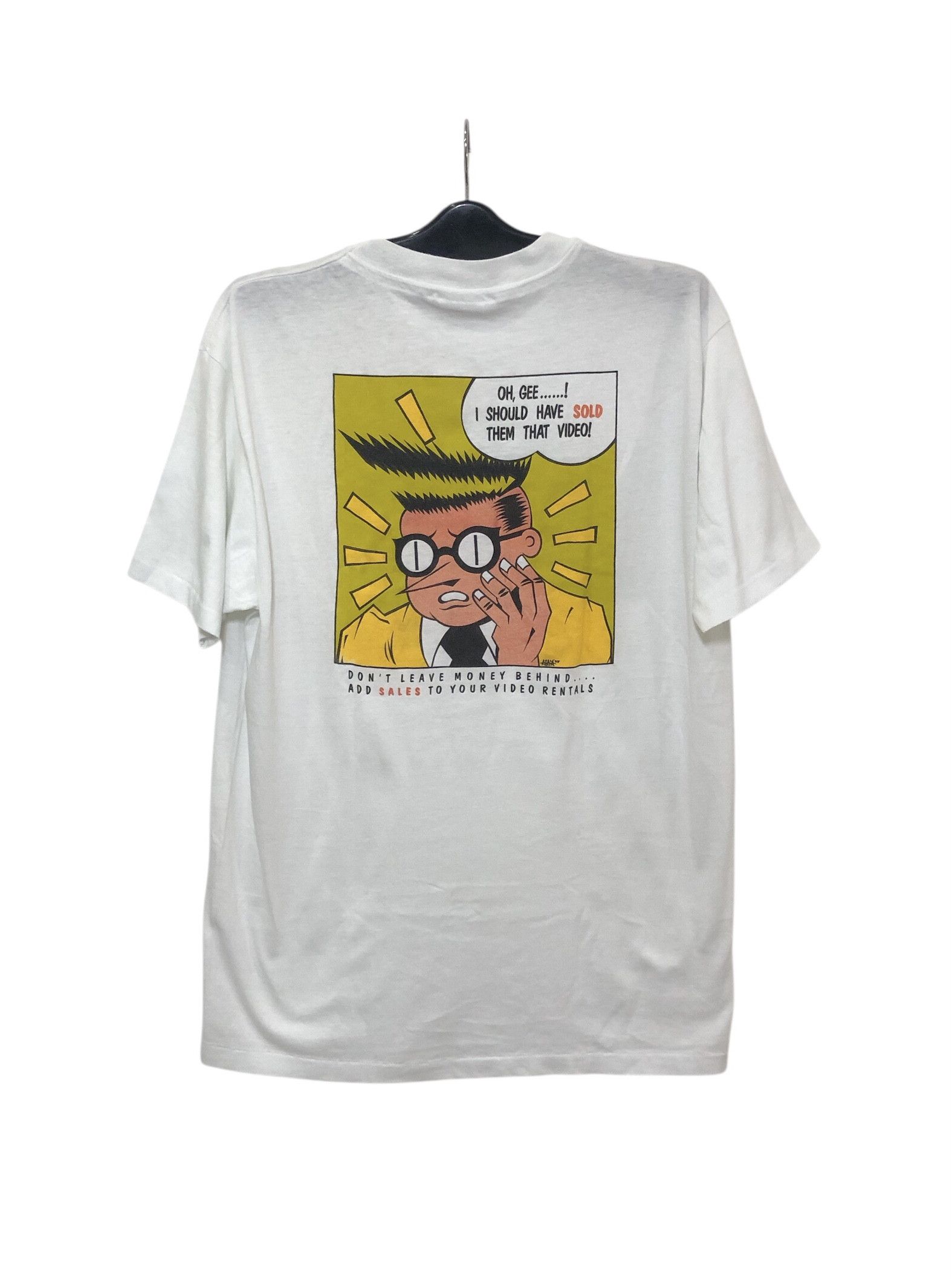 Hanes × Vintage Vintage Rare Billboard 1989 Made In Usa Tee Size US L / EU 52-54 / 3 - 1 Thumbnail