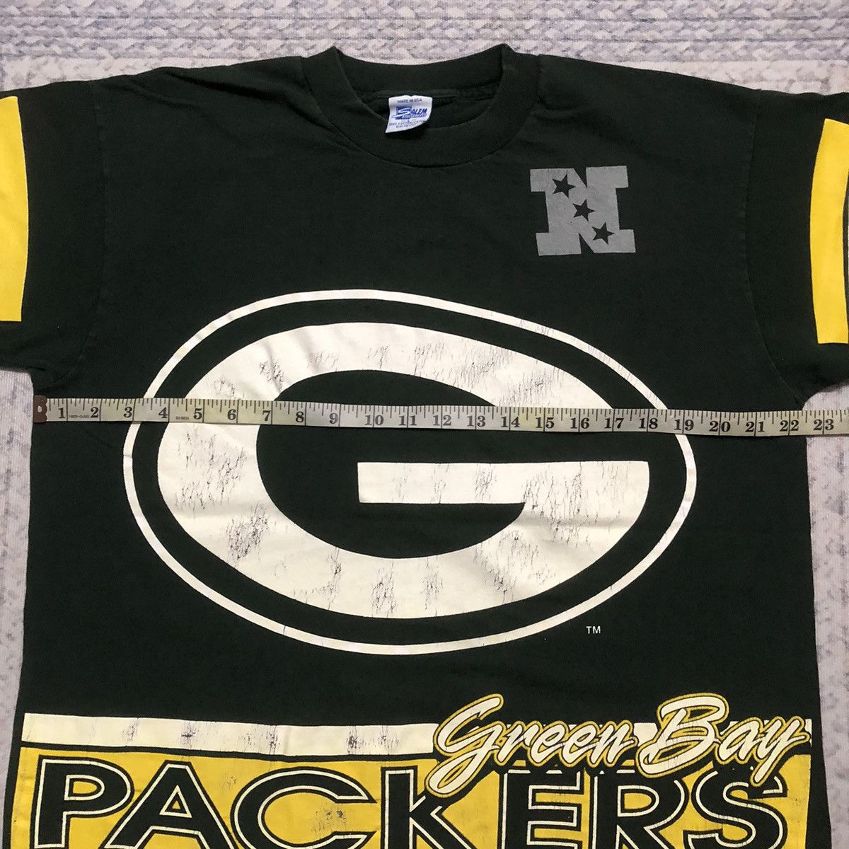 NFL × Vintage Rare Vintage 1994 NFL X Green Bay Packers AOP Tees Size US XL / EU 56 / 4 - 21 Thumbnail