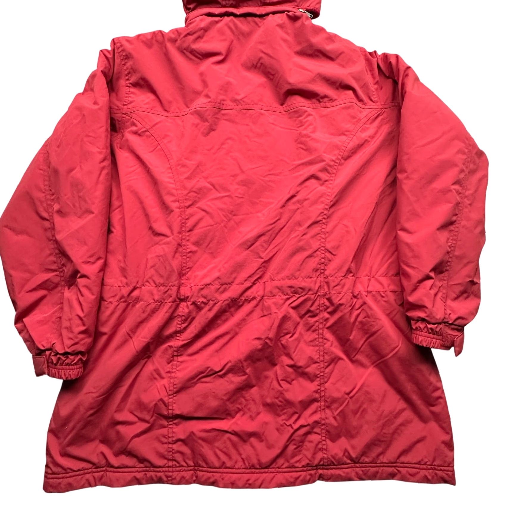 Vintage VINTAGE LL Bean Parka Jacket Women's Large Thinsulate Insulated Removable Hood Long Nylon Red Size L / US 10 / IT 46 - 2 Thumbnail