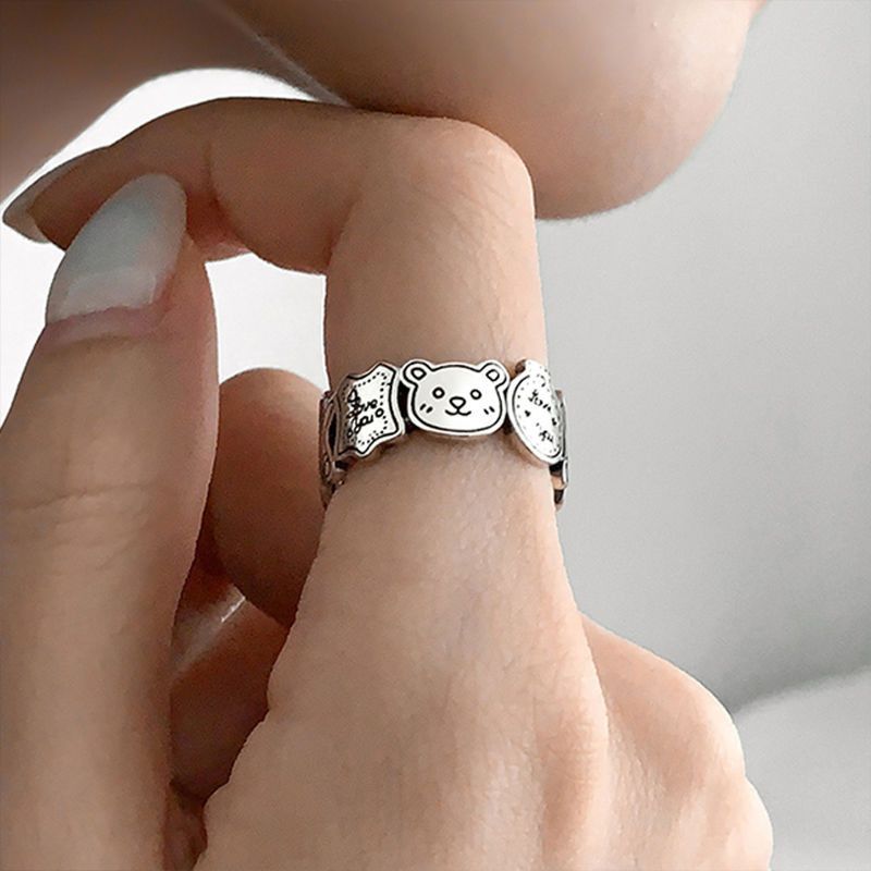 Jewelry Smile New Design Jewelry Rings Open Chrome Ring (Size 7-13) Size ONE SIZE - 3 Thumbnail