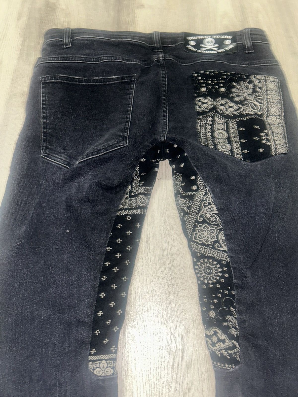 Alchemist Black Alchemist Bandana print Jeans Size US 32 / EU 48 - 5 Thumbnail