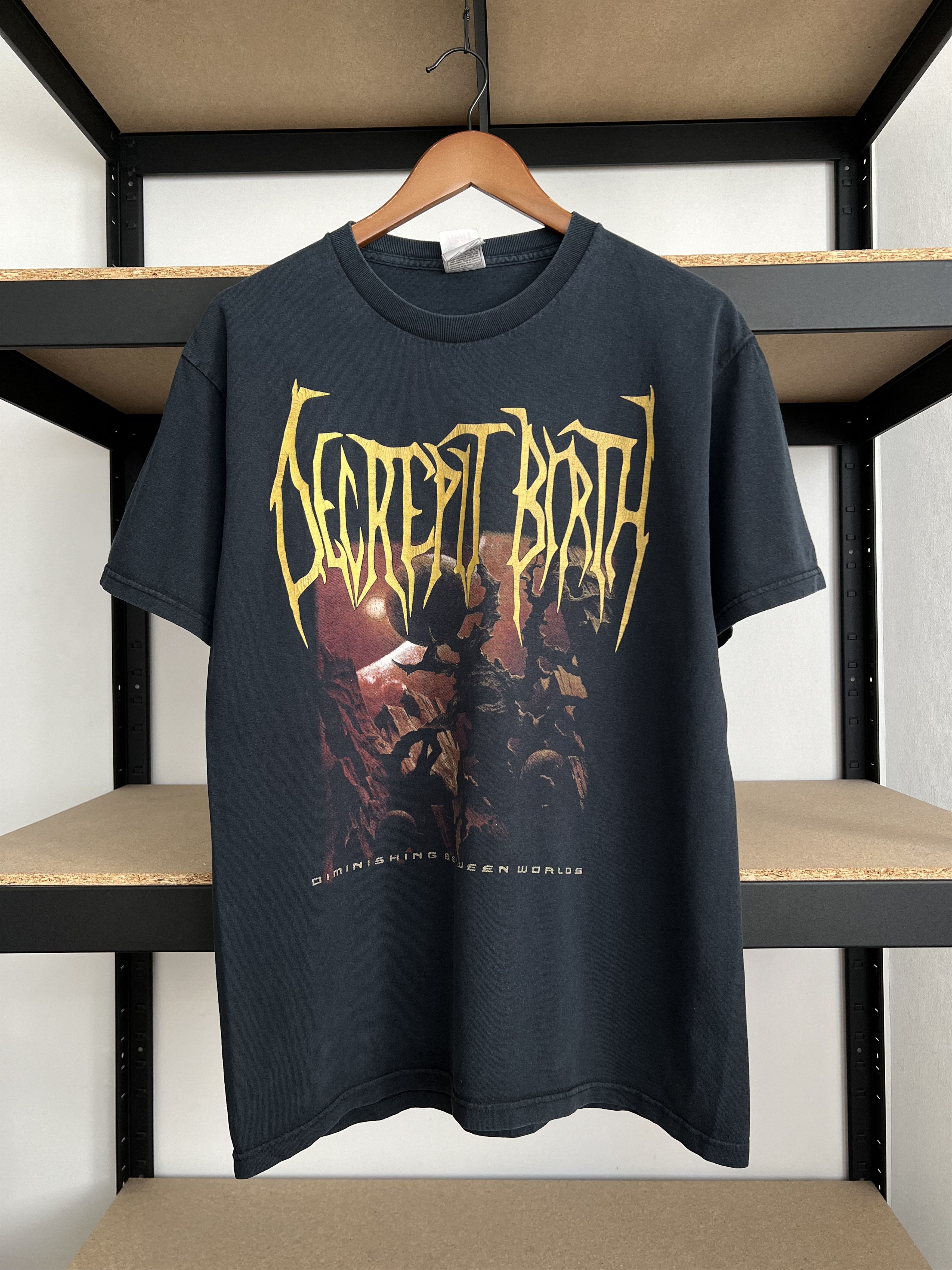 Band Tees Vintage 2000s Decrepit Birth Diminishing Between Worlds Tee Size US L / EU 52-54 / 3 - 3 Thumbnail