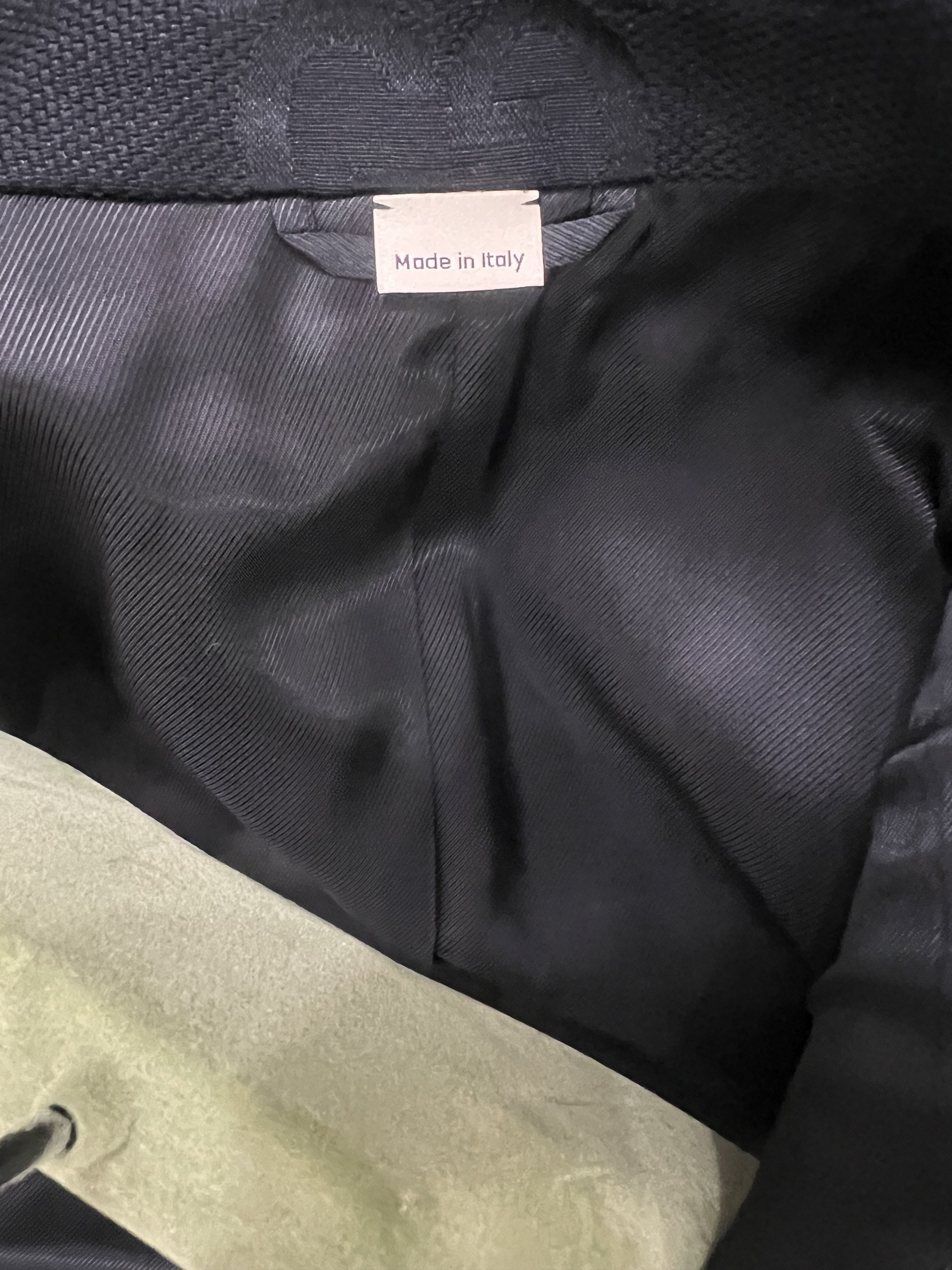 Gucci GUCCI - BLAZER IN COTONE CON LOGO JACQUARD TAGLIA 46 EU Size 46R - 3 Thumbnail