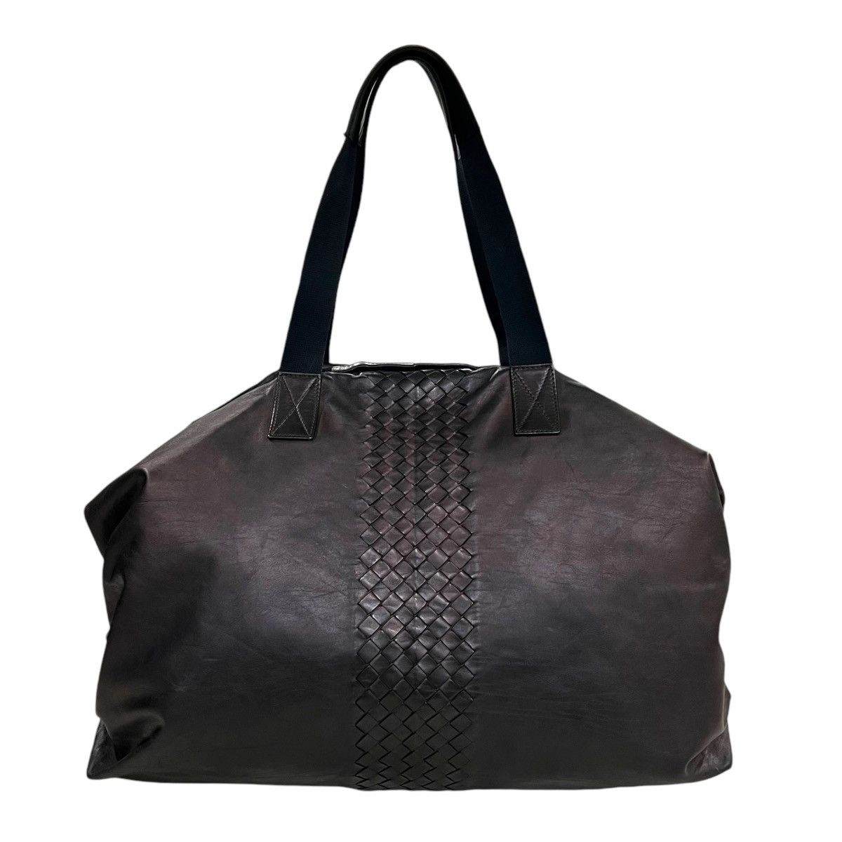 Bottega Veneta Bottega Veneta Intrecciato Leather Duffle Bag Size ONE SIZE - 12 Thumbnail