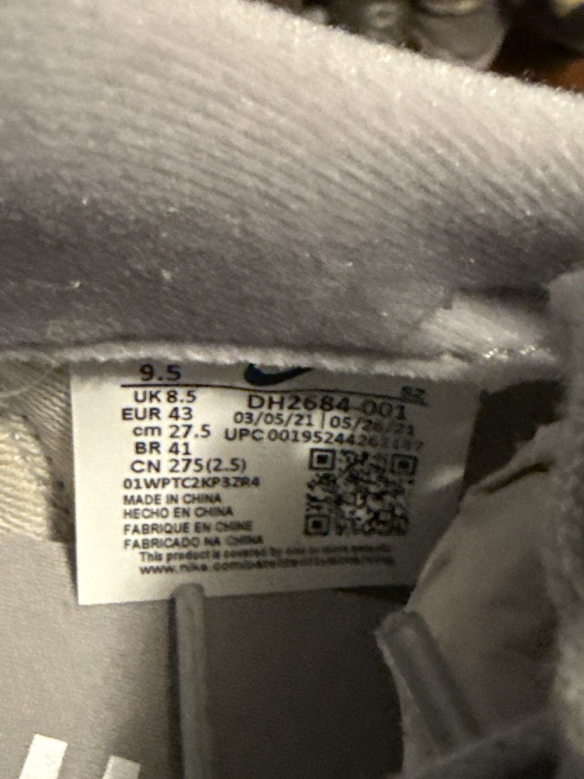 Nike Nike Sacai Fragment LD Waffle “Grey” Size US 9.5 / EU 42-43 - 8 Thumbnail