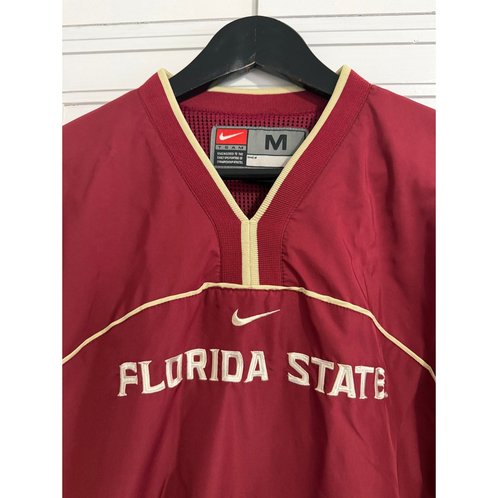 Nike Florida State Seminoles Nike Windbreaker Jacket Size Medium Size US M / EU 48-50 / 2 - 2 Thumbnail