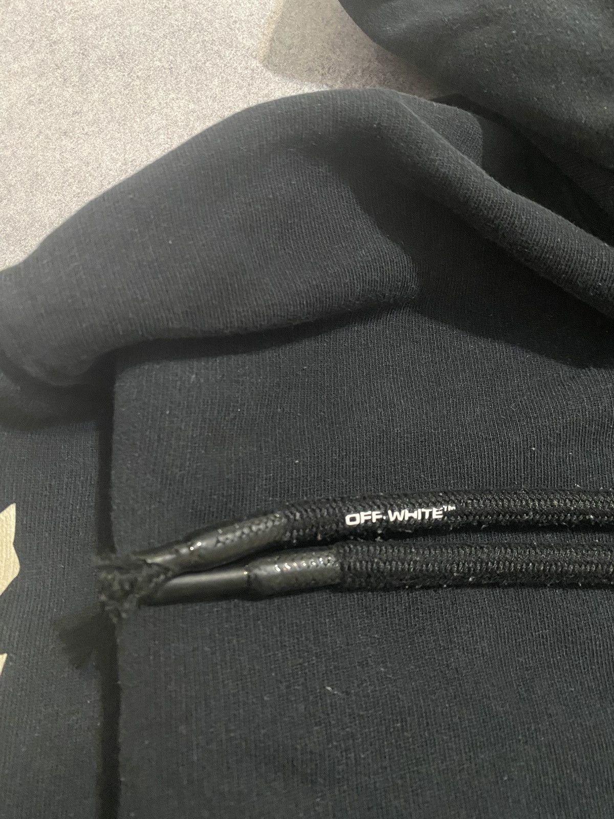 Off-White Off-White Gold Tape Arrow Hoodie Size XXS Size US XXS / EU 40 - 10 Thumbnail