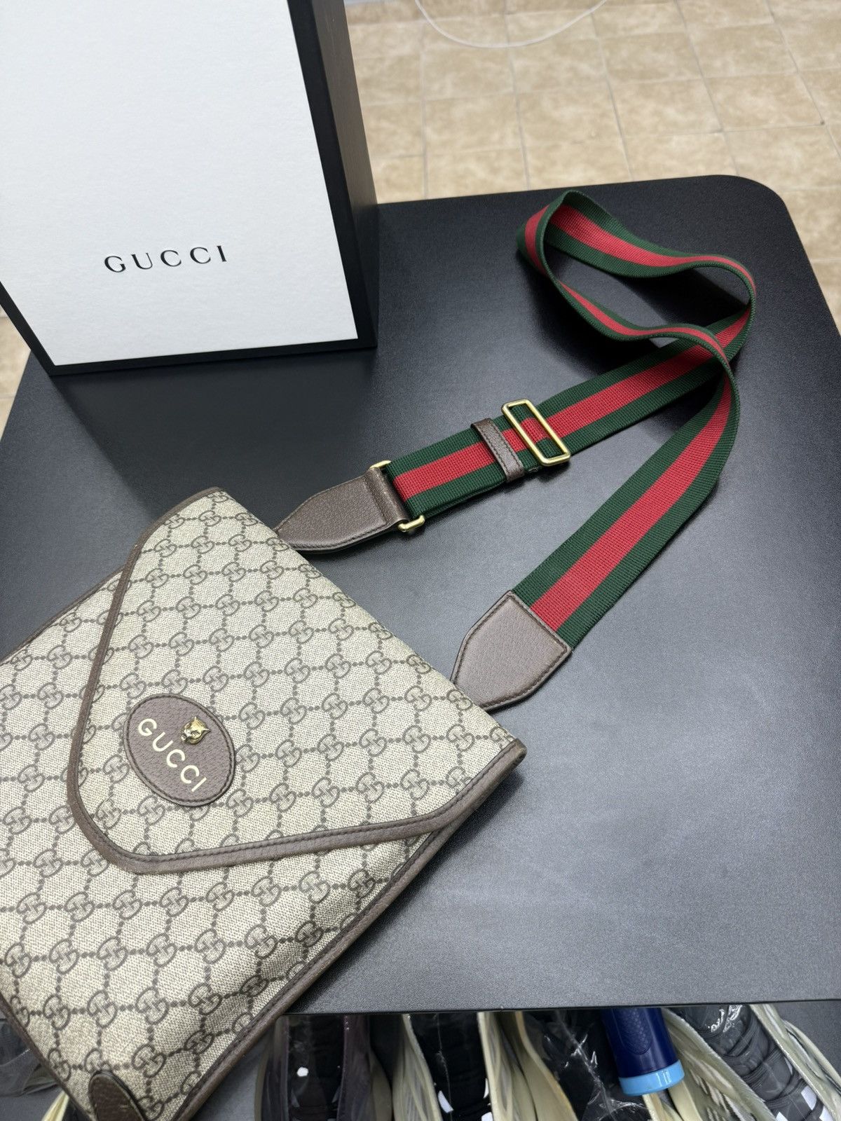 Gucci Gucci Neo Vintage Medium Messenger Bag Size ONE SIZE - 13 Thumbnail