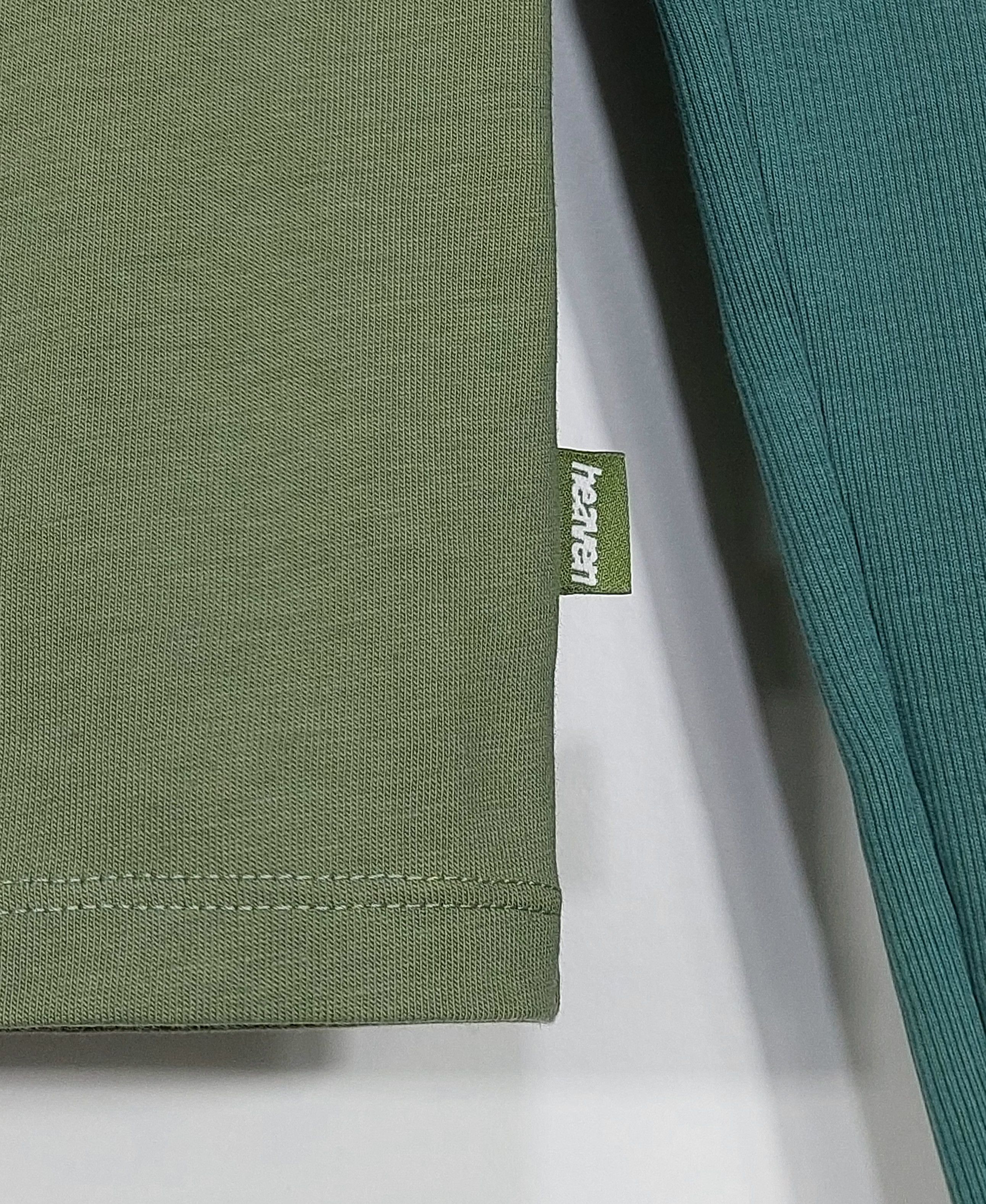 Heaven by Marc Jacobs bad girl long sleeve tshirt - green / khaki XS Size XS / US 0-2 / IT 36-38 - 9 Thumbnail