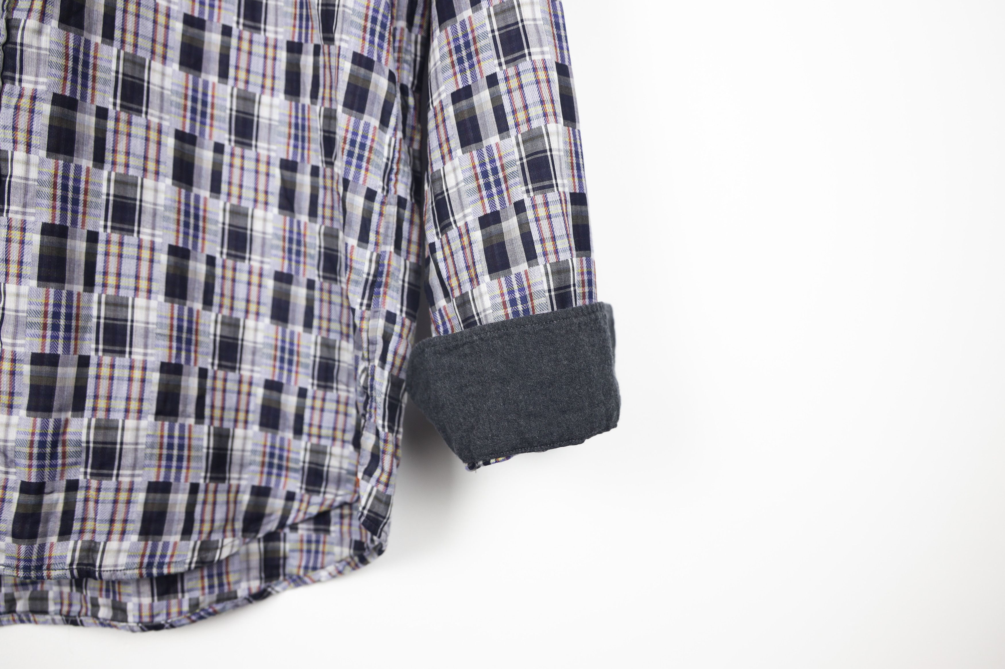Missoni Missoni Patchwork Color Block Plaid Check Shirt 50 size Size US M / EU 48-50 / 2 - 7 Thumbnail