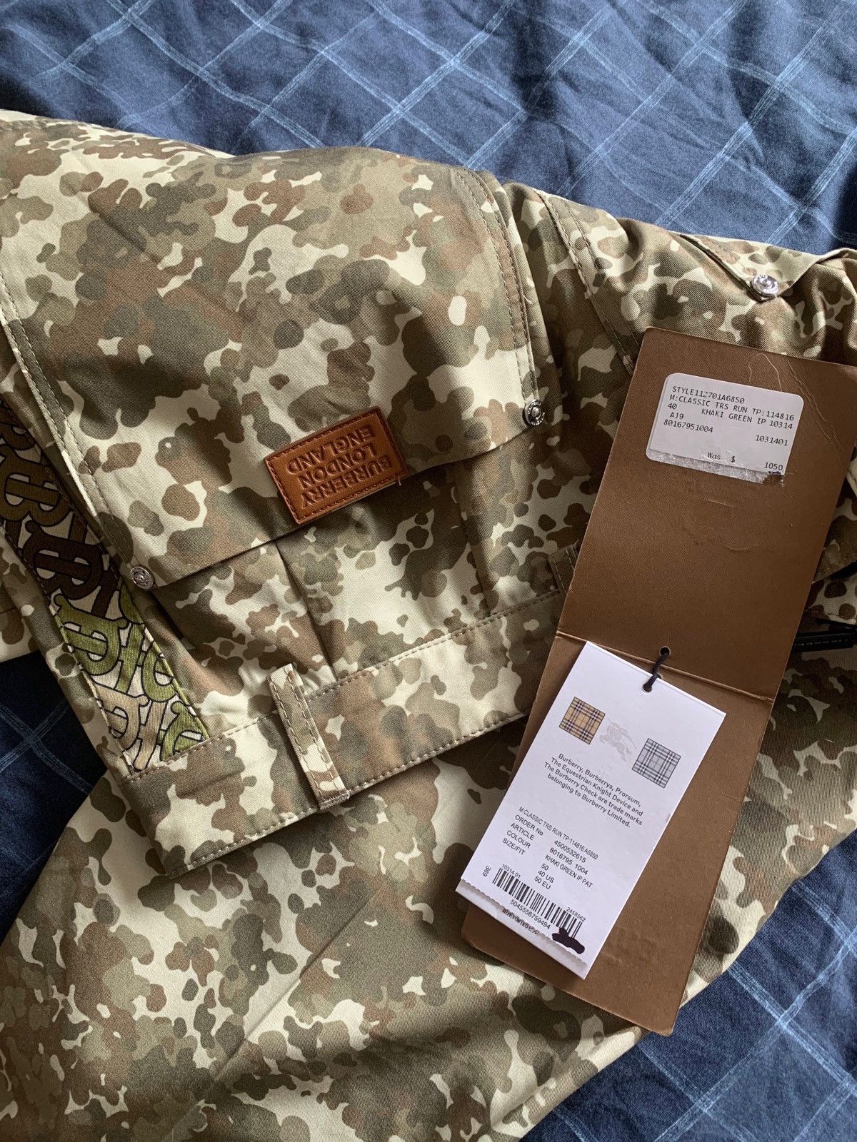 Burberry Burberry Camo Military Khakis Size US 34 / EU 50 - 5 Thumbnail