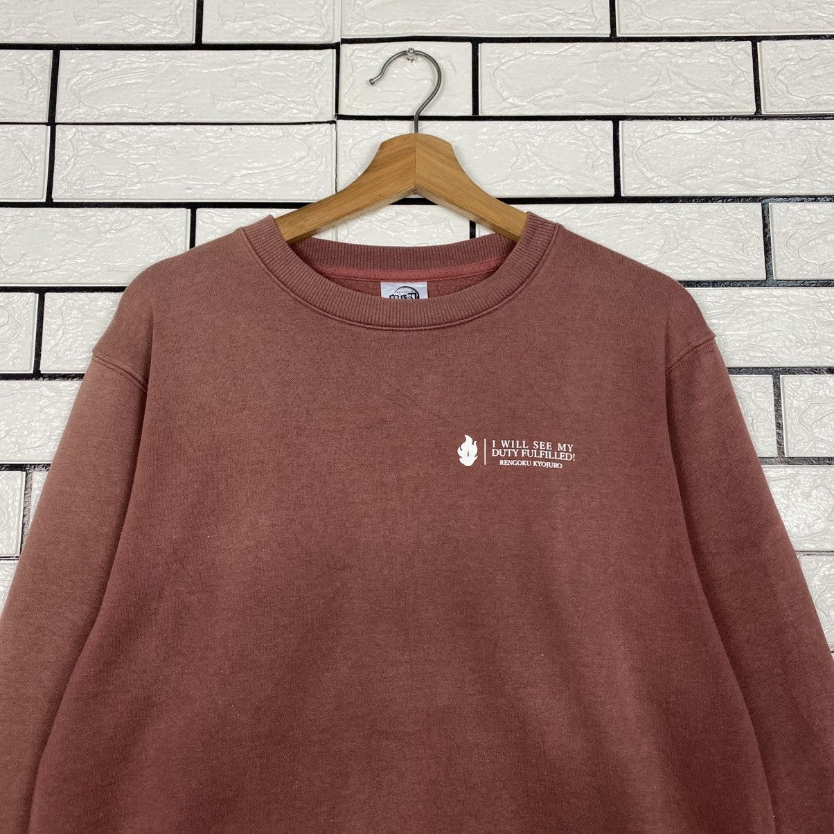 Japanese Brand Vintage Sweatshirt Demon Slayer Full Print Size US S / EU 44-46 / 1 - 4 Thumbnail