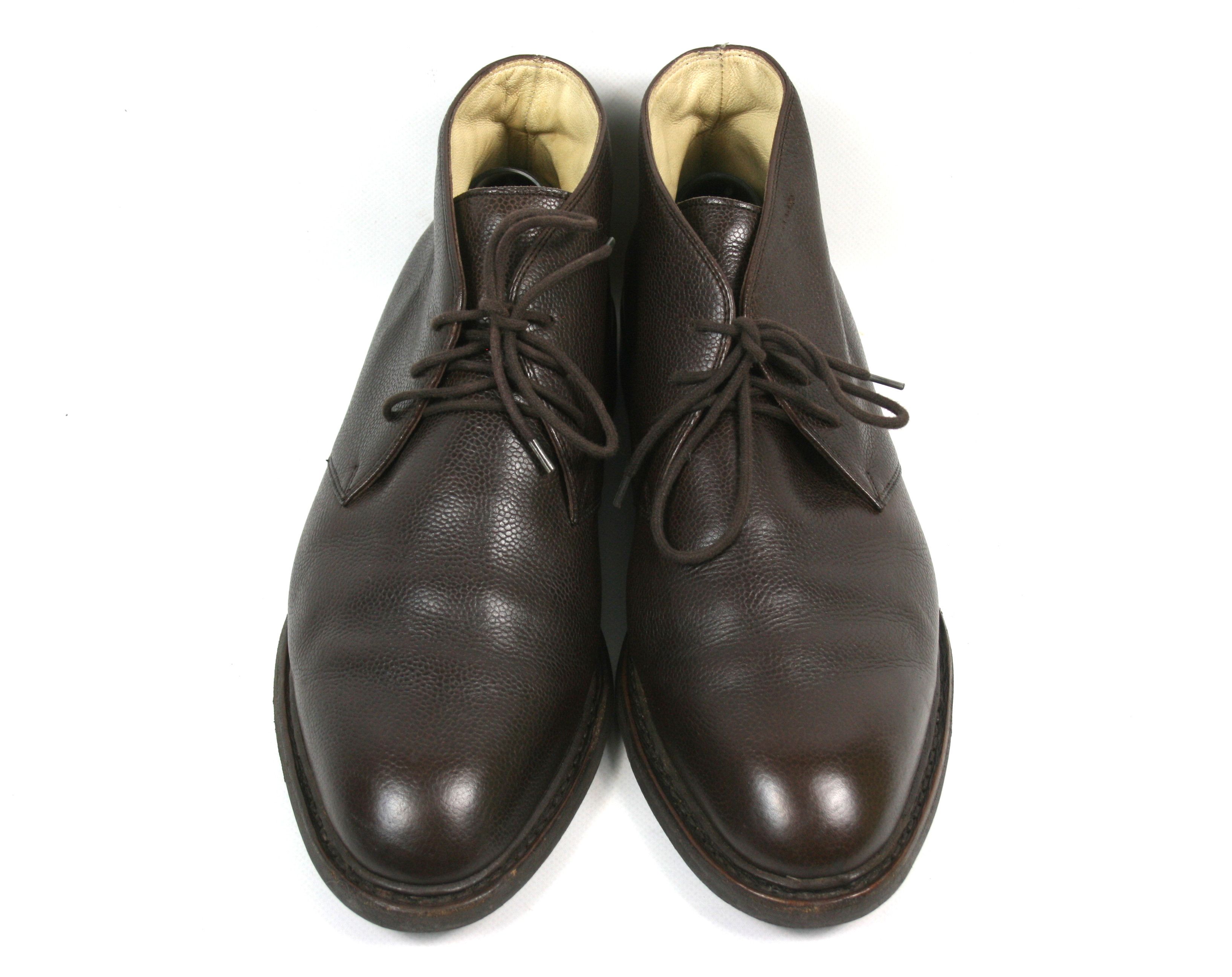 Paraboot Chukka Ankle Leather Boots Size US 10.5 / EU 43-44 - 8 Thumbnail