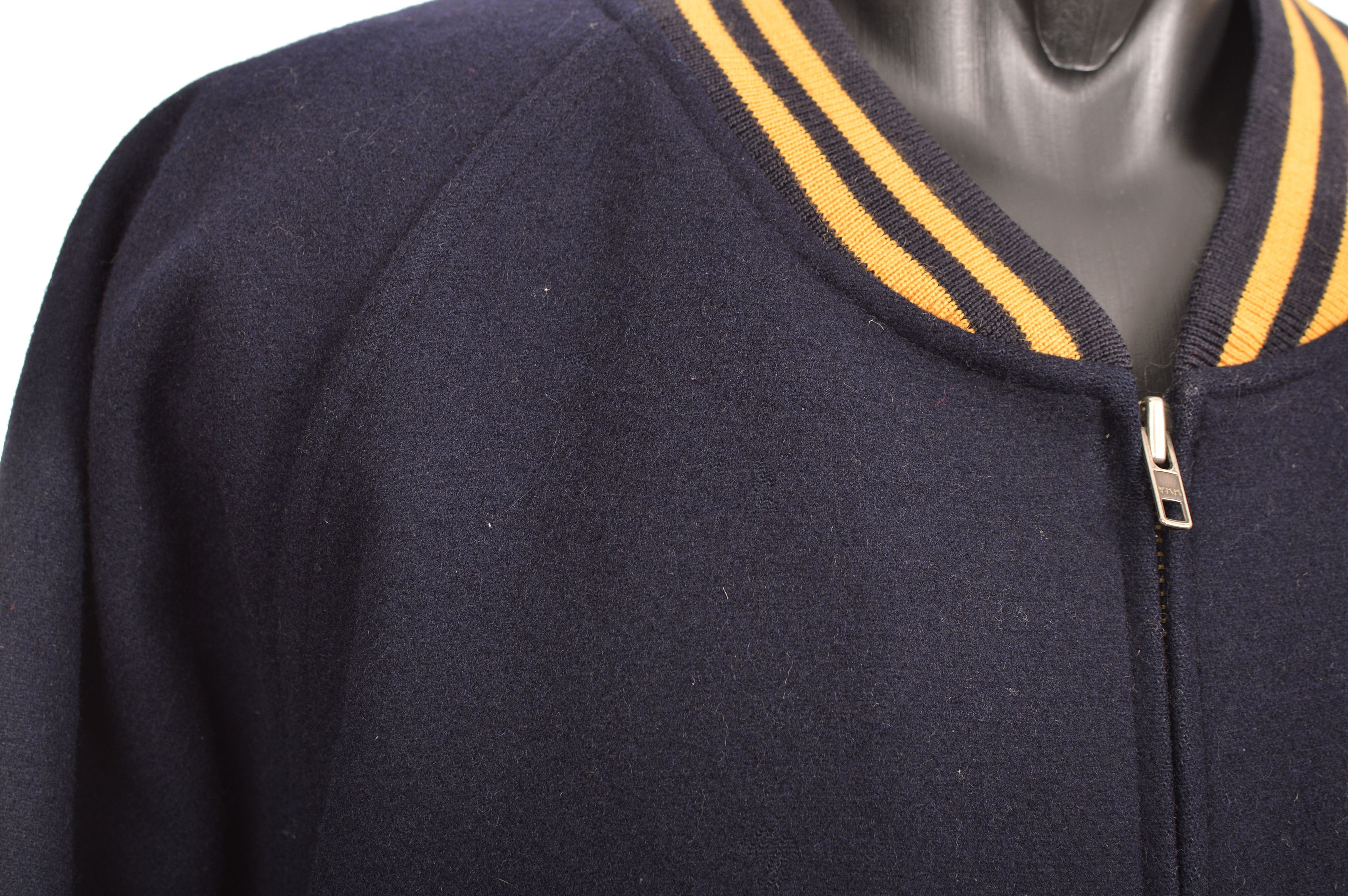 Polo Ralph Lauren Polo Jeans Co Vintage USA Wool Blend Varsity Jacket Size US XXL / EU 58 / 5 - 3 Thumbnail