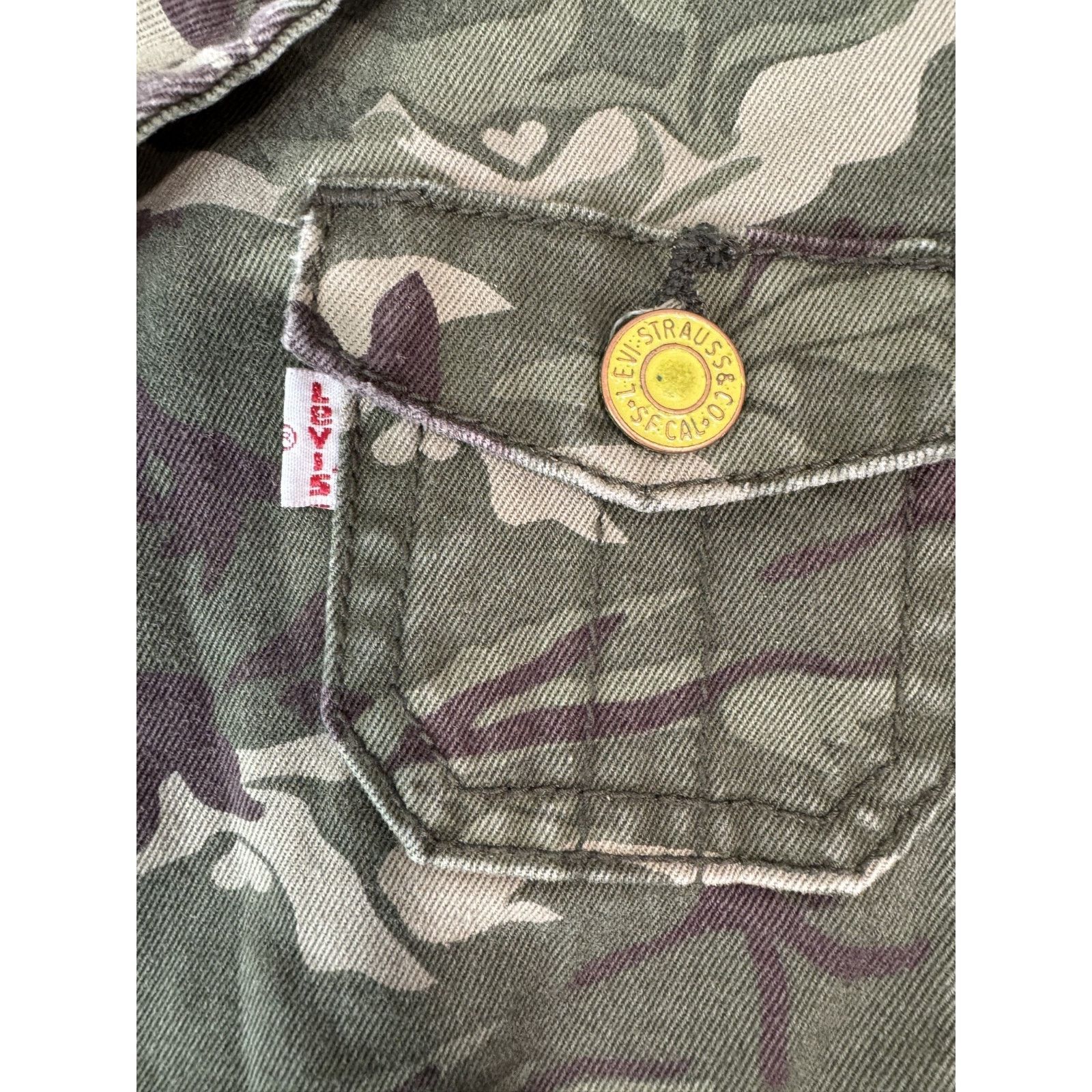 Levi's Levi's Tab Twill California Camo Jacket XL Studded Military Size XL / US 12-14 / IT 48-50 - 7 Thumbnail