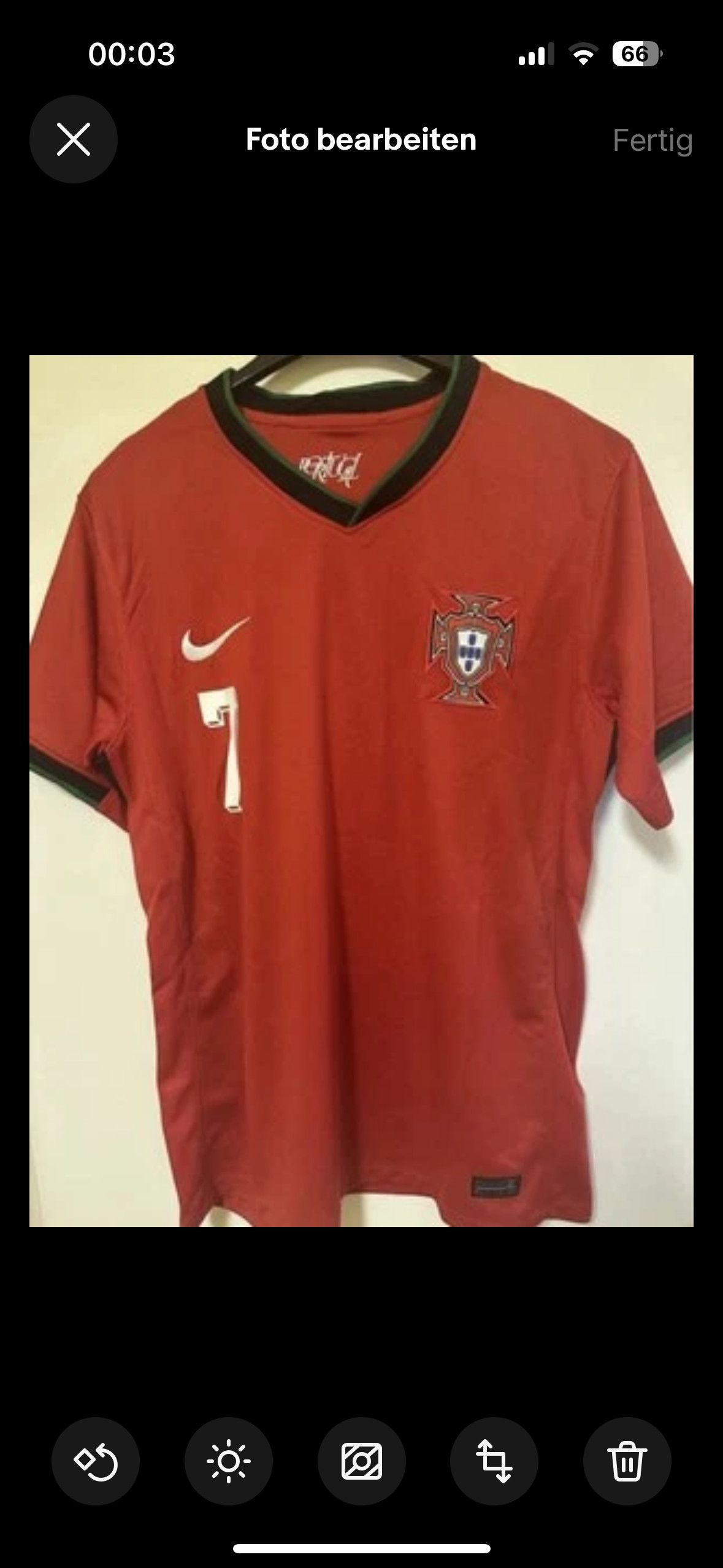 Nike Portugal Jersey Size US XL / EU 56 / 4 - 4 Thumbnail