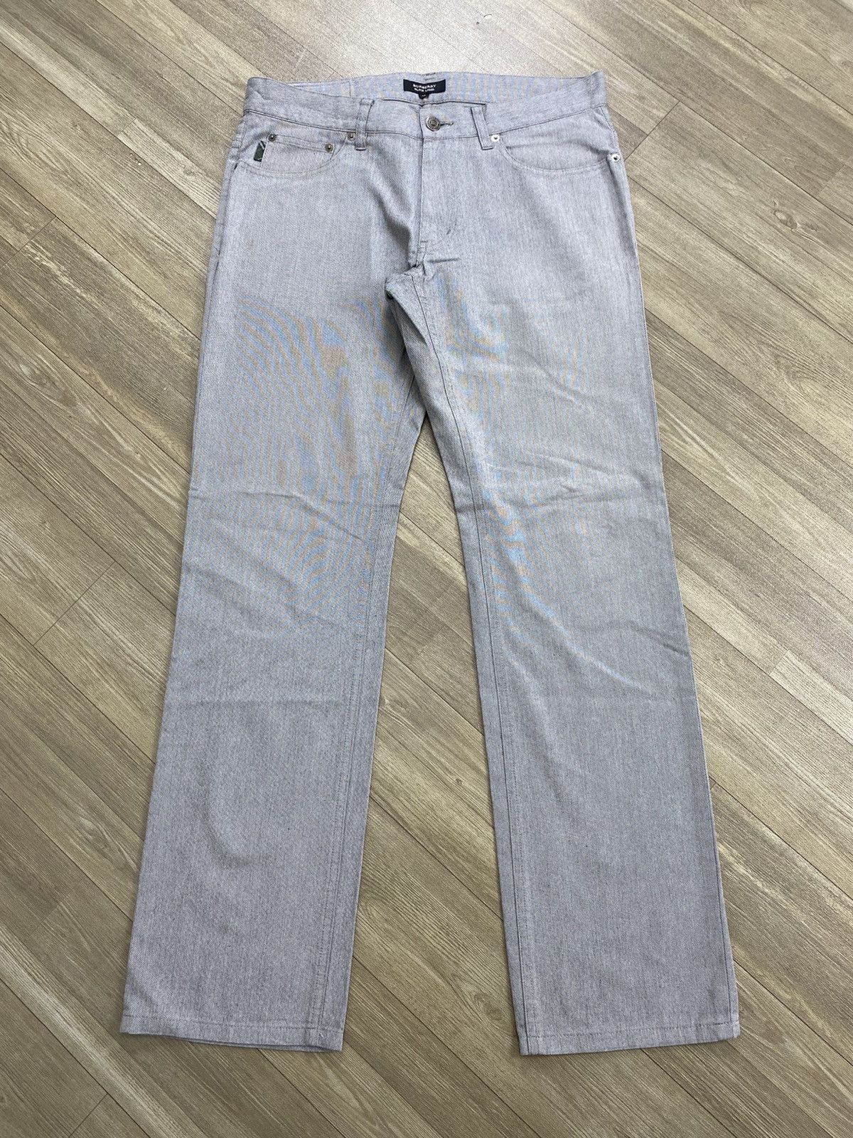 Burberry Vintage Burberry London Black Label Straight Jeans Luxury Size US 30 / EU 46 - 1 Thumbnail