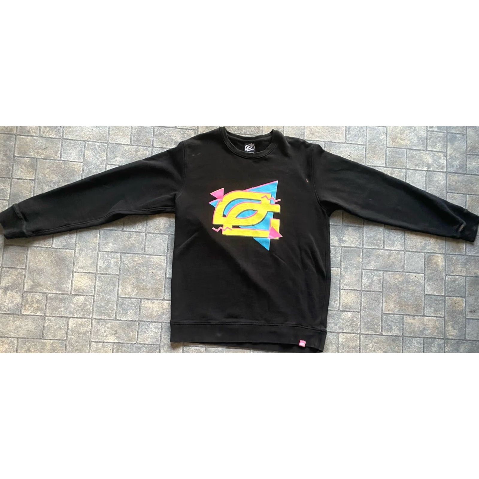 Logo 7 Greenwall Sweatshirt Crewneck Logo Black Men’s XL Flaws Wear Optic Gaming Greenwall? Size US XL / EU 56 / 4 - 2 Thumbnail