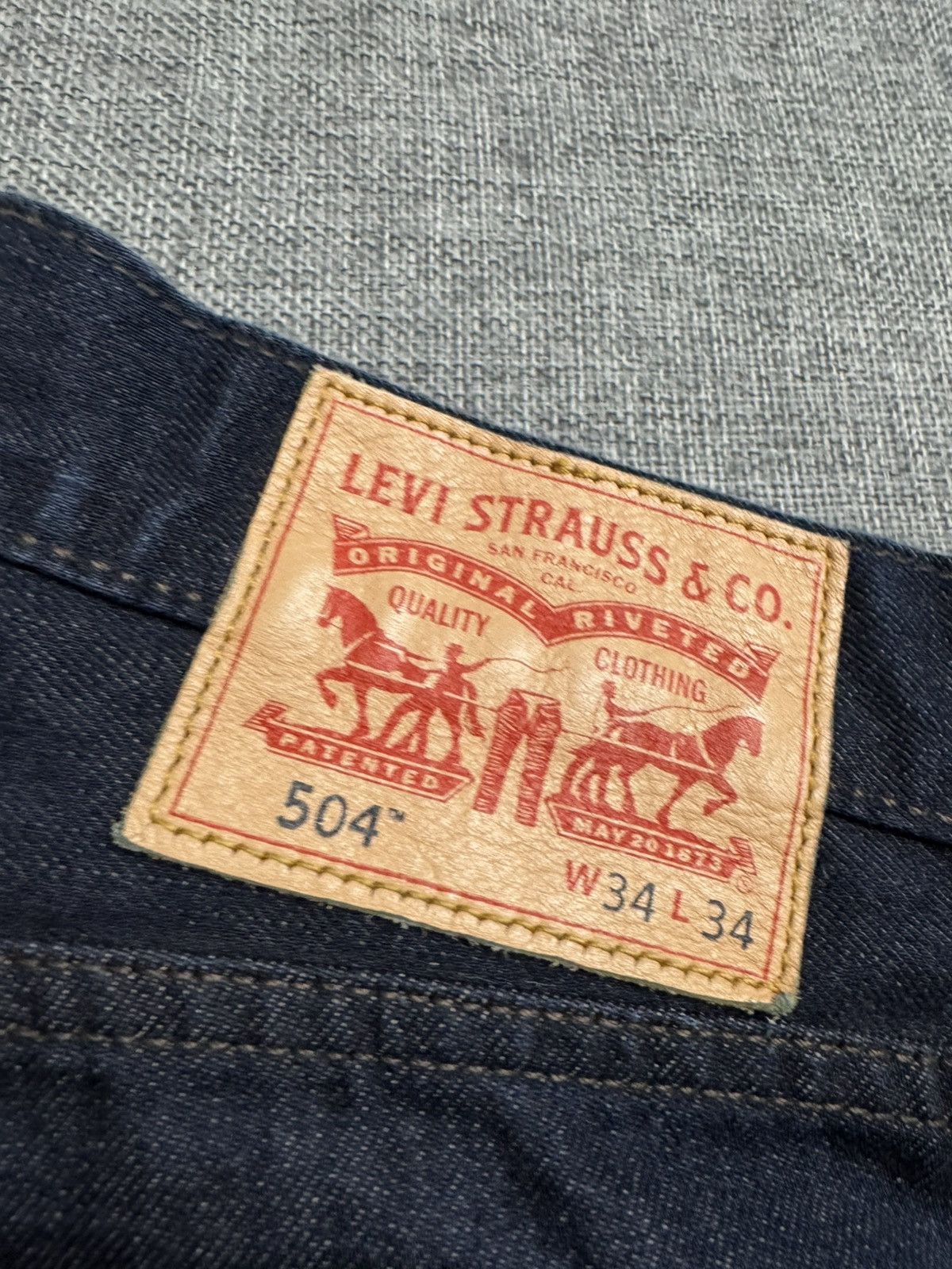 Levi's Levis 504 jeans Size US 34 / EU 50 - 2 Thumbnail