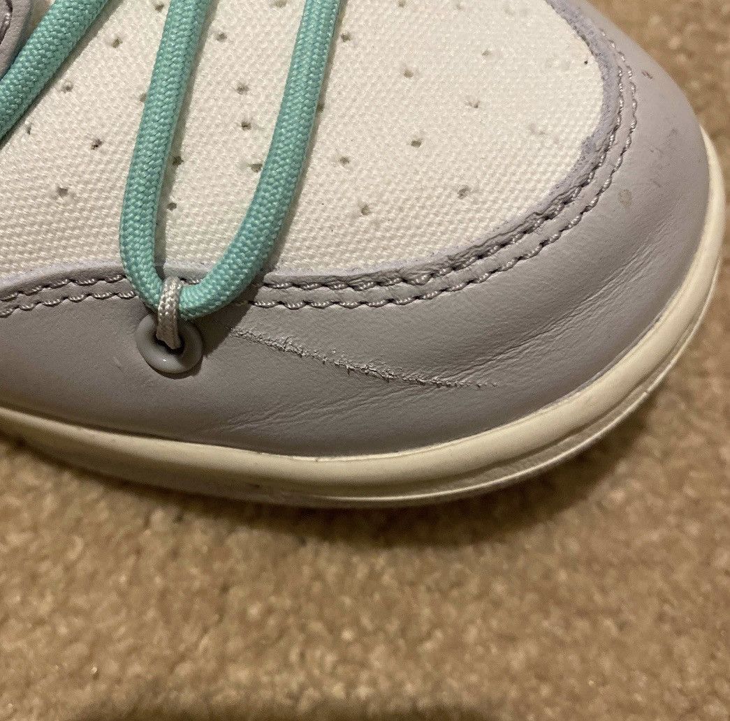 Nike × Off-White Off White x Nike Dunk Lot 4 size 11.5 Size US 11.5 / EU 44-45 - 7 Thumbnail