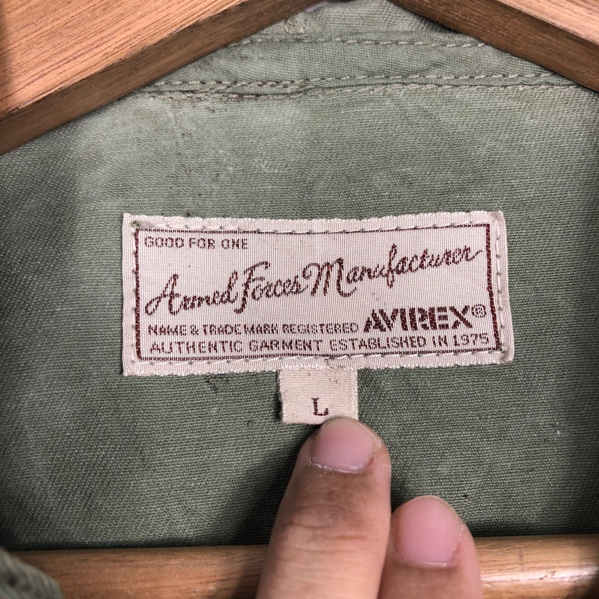 Avirex 📌Vintage Military Avirex Duck Canvas Rocket Plane Size US L / EU 52-54 / 3 - 19 Thumbnail
