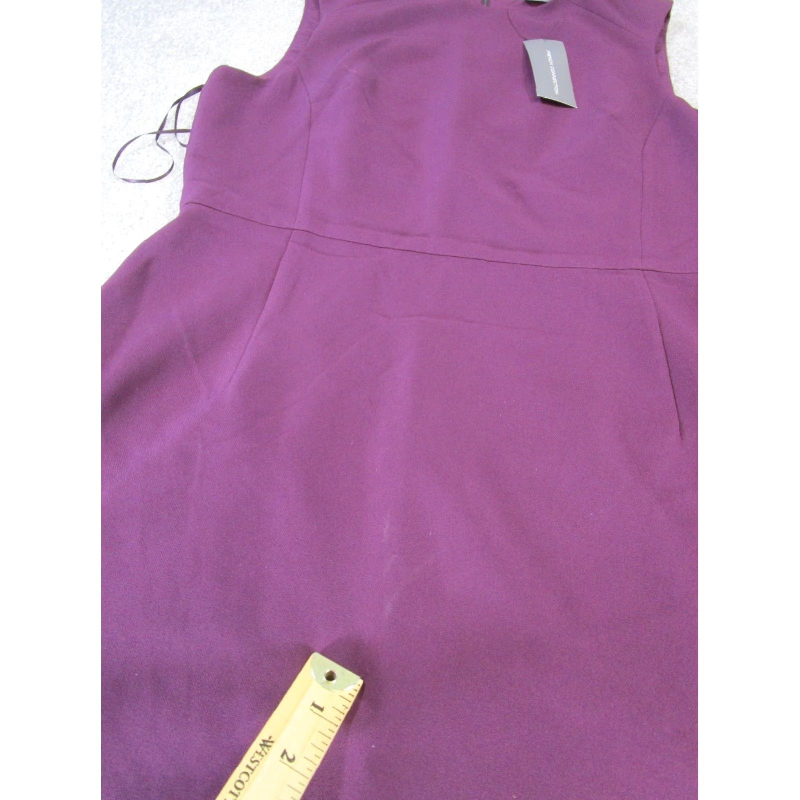 French Connection French Connection Dress Womens 12 Purple New Size XL / US 12-14 / IT 48-50 - 6 Thumbnail