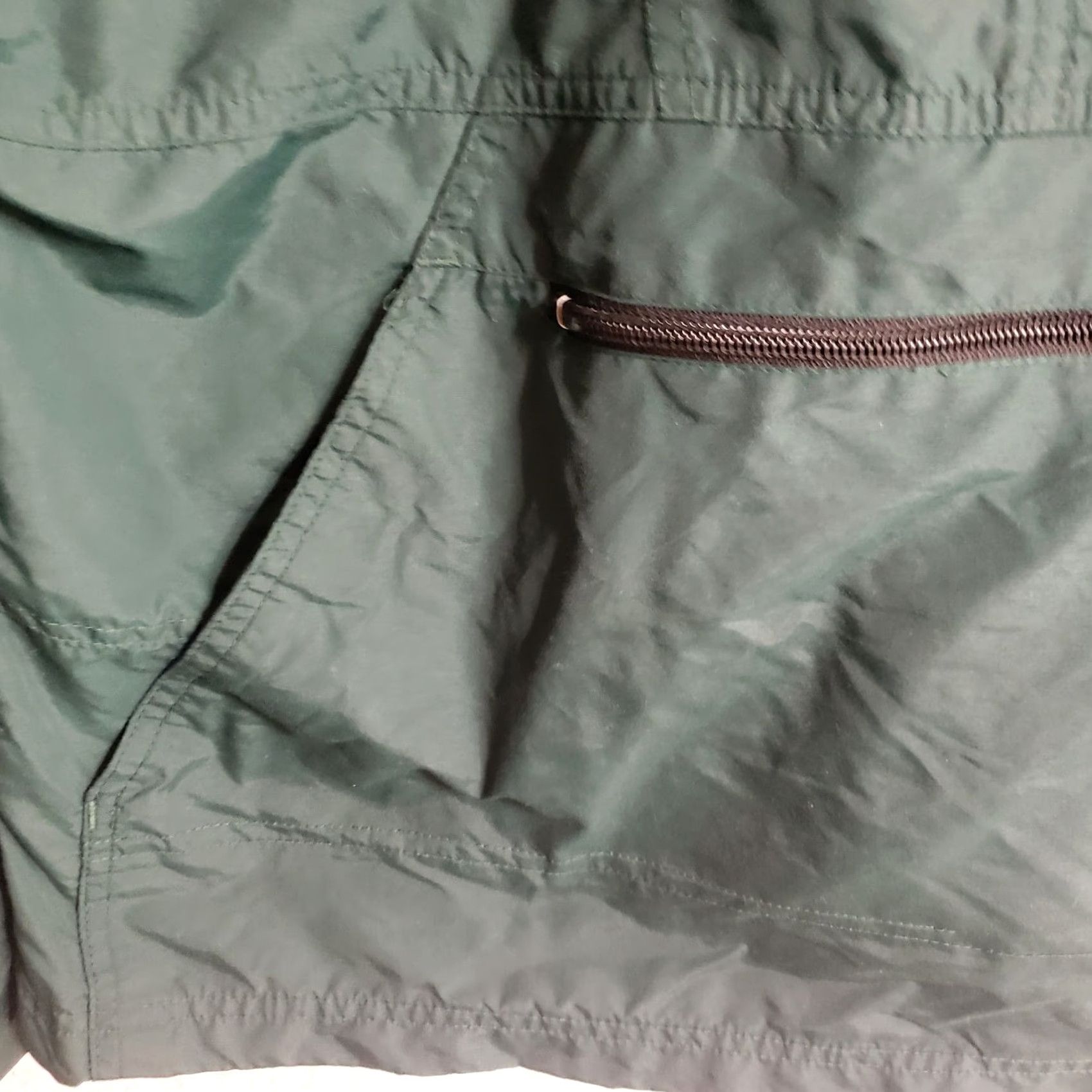 Vintage L.L. Bean Anorak Windbreaker Jacket Women's L Green Lightweight Packable Rain Coat Size L / US 10 / IT 46 - 5 Thumbnail