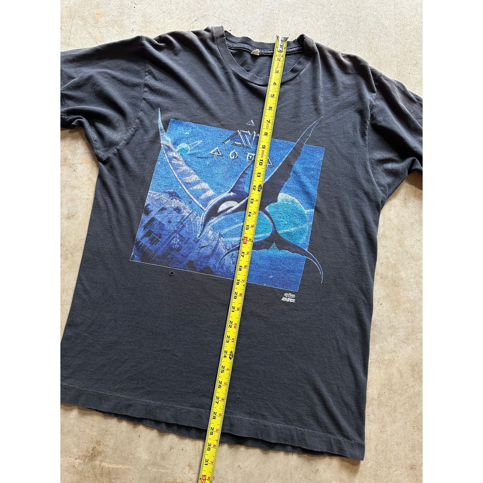 Hanes × Vintage Vintage Asia 1992 Aqua Album Release Tour Band Tee Large Size US L / EU 52-54 / 3 - 8 Thumbnail