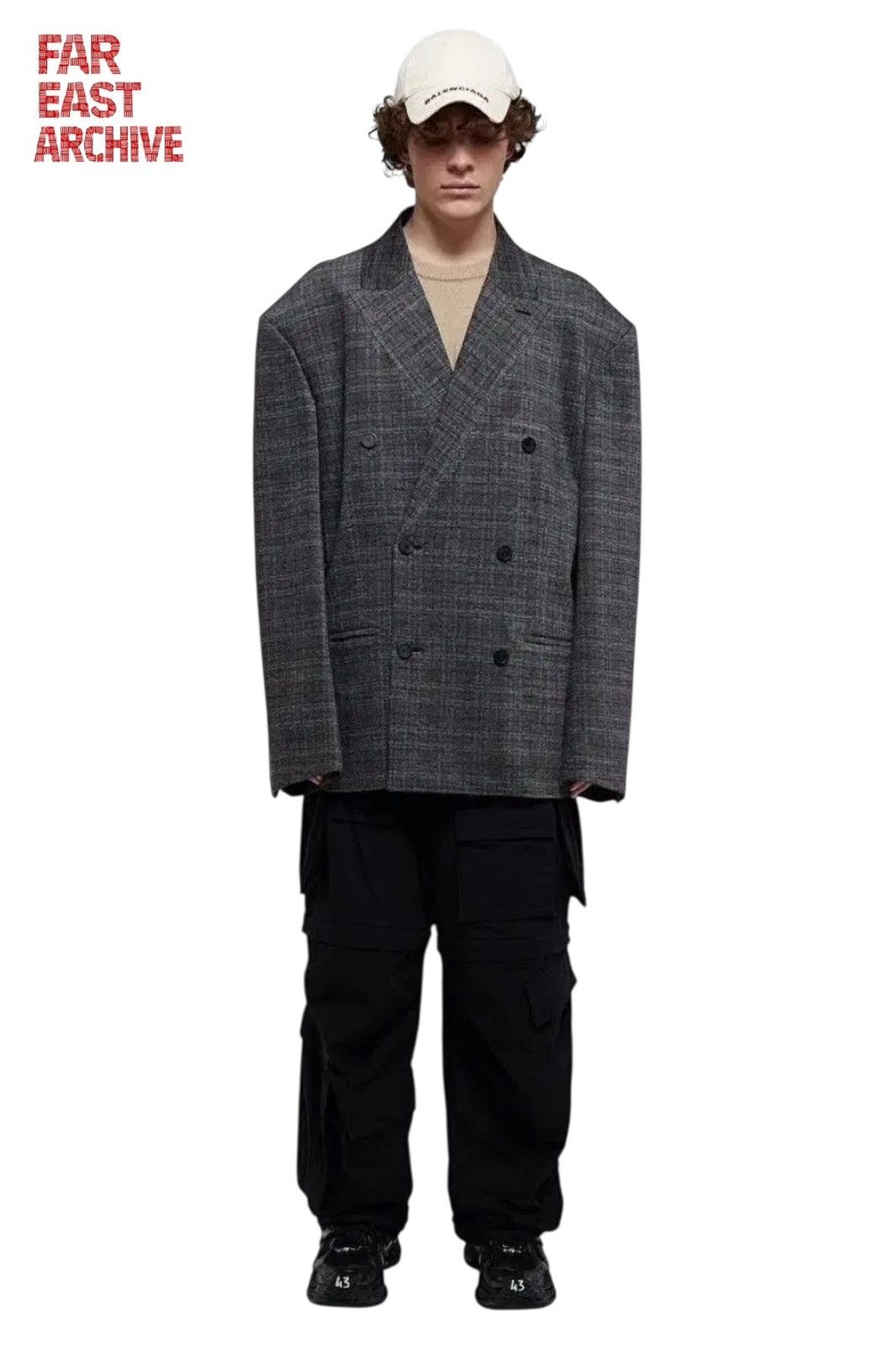 Balenciaga Balenciaga Engineered Blazer Size US L / EU 52-54 / 3 - 1 Thumbnail