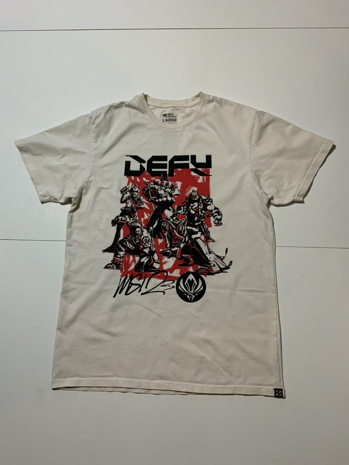 Other Riot Games MSI 2023 Defy Haters League Of Legends T-Shirt Size US L / EU 52-54 / 3 - 2 Thumbnail