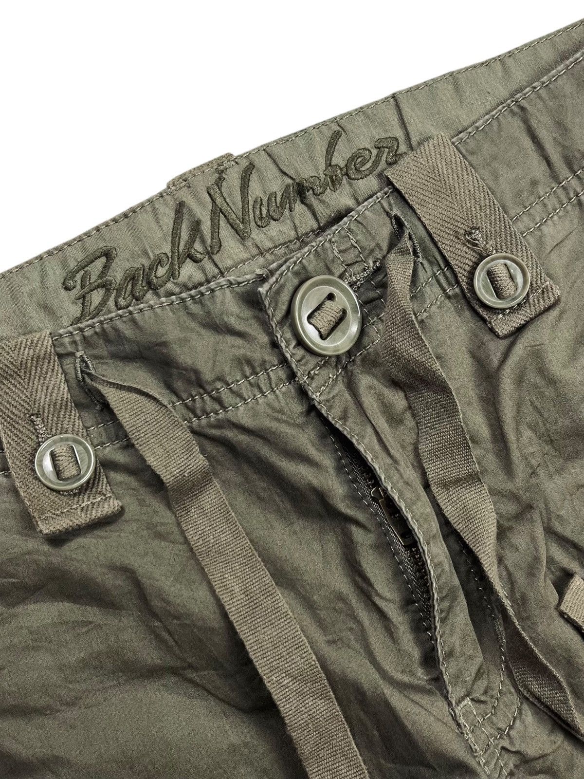 GOA 2000s GOA Style - Apocalypse Drawstring Flared Cargo Size US 29 - 4 Thumbnail