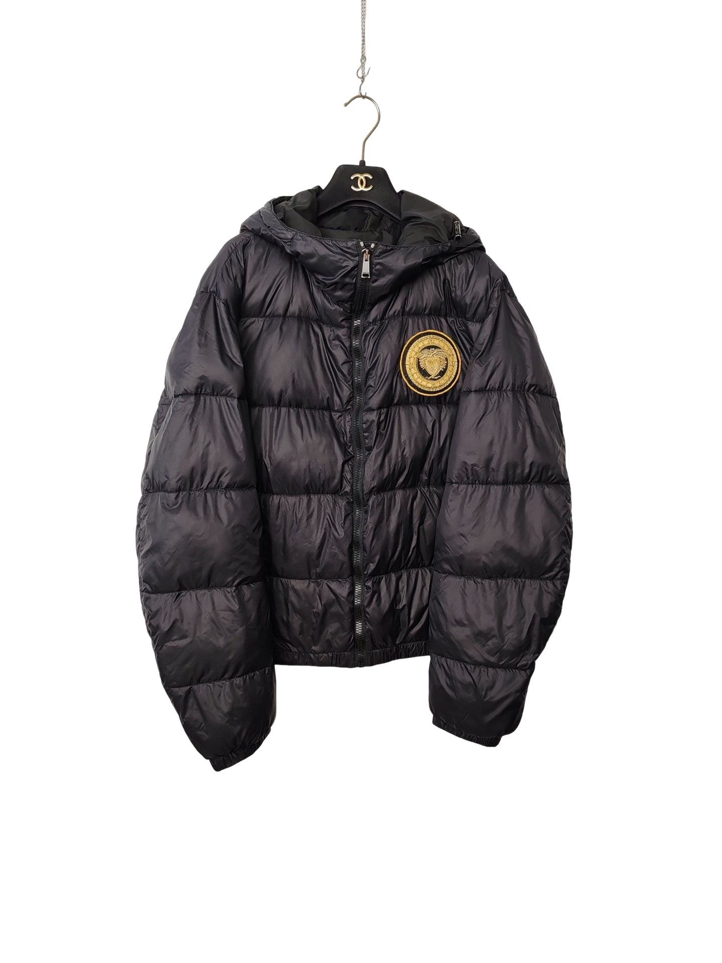 Versace Versace Medusa Embroidery Puffer Jacket Size S Size US S / EU 44-46 / 1 - 1 Thumbnail