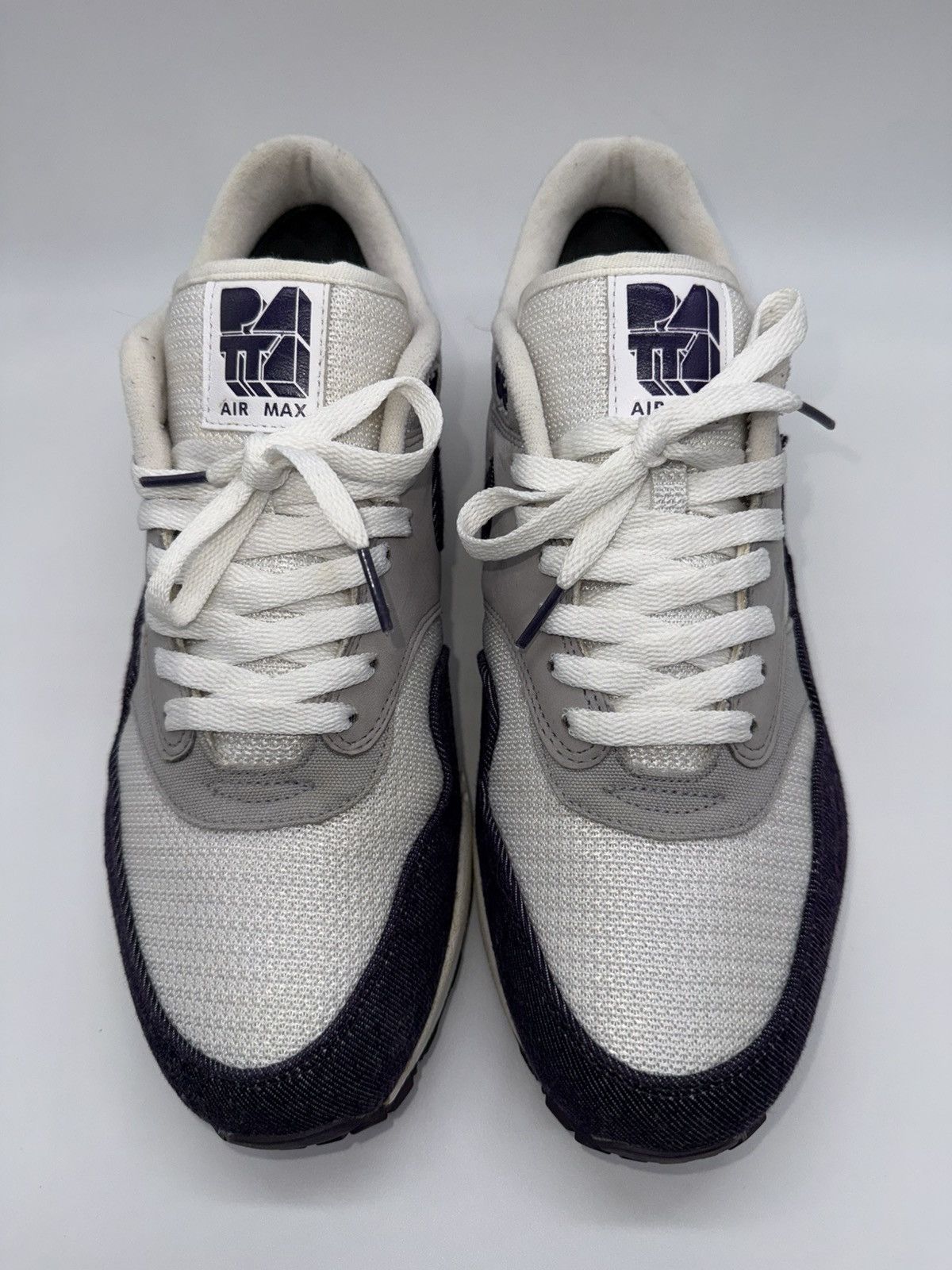 Nike × Patta Nike X Patta Air Max 1 5th Anniversary Purple Denim Sz11 US Size US 11 / EU 44 - 4 Thumbnail