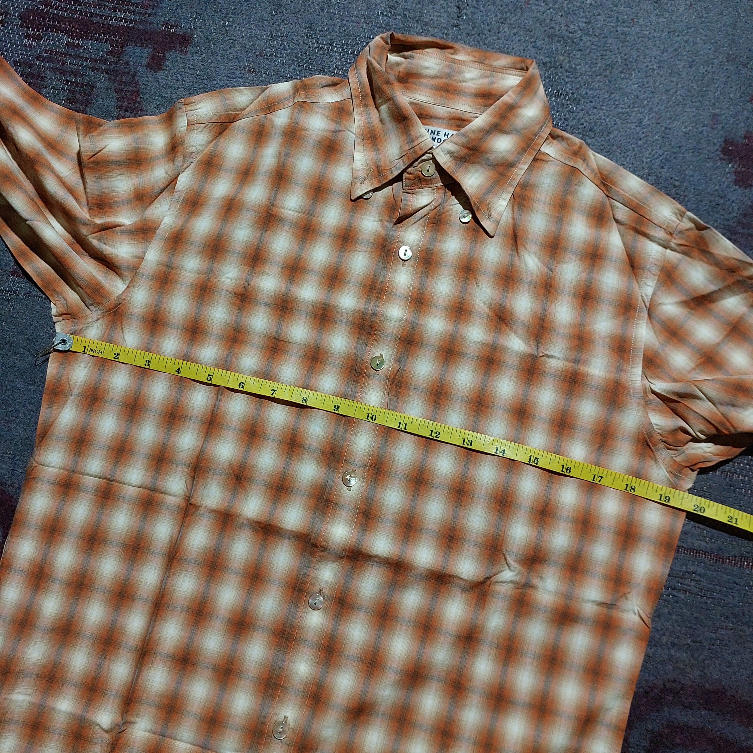 Katharine Hamnett London Katharine Hamnett orange checkered L/s shirt Size US M / EU 48-50 / 2 - 9 Thumbnail