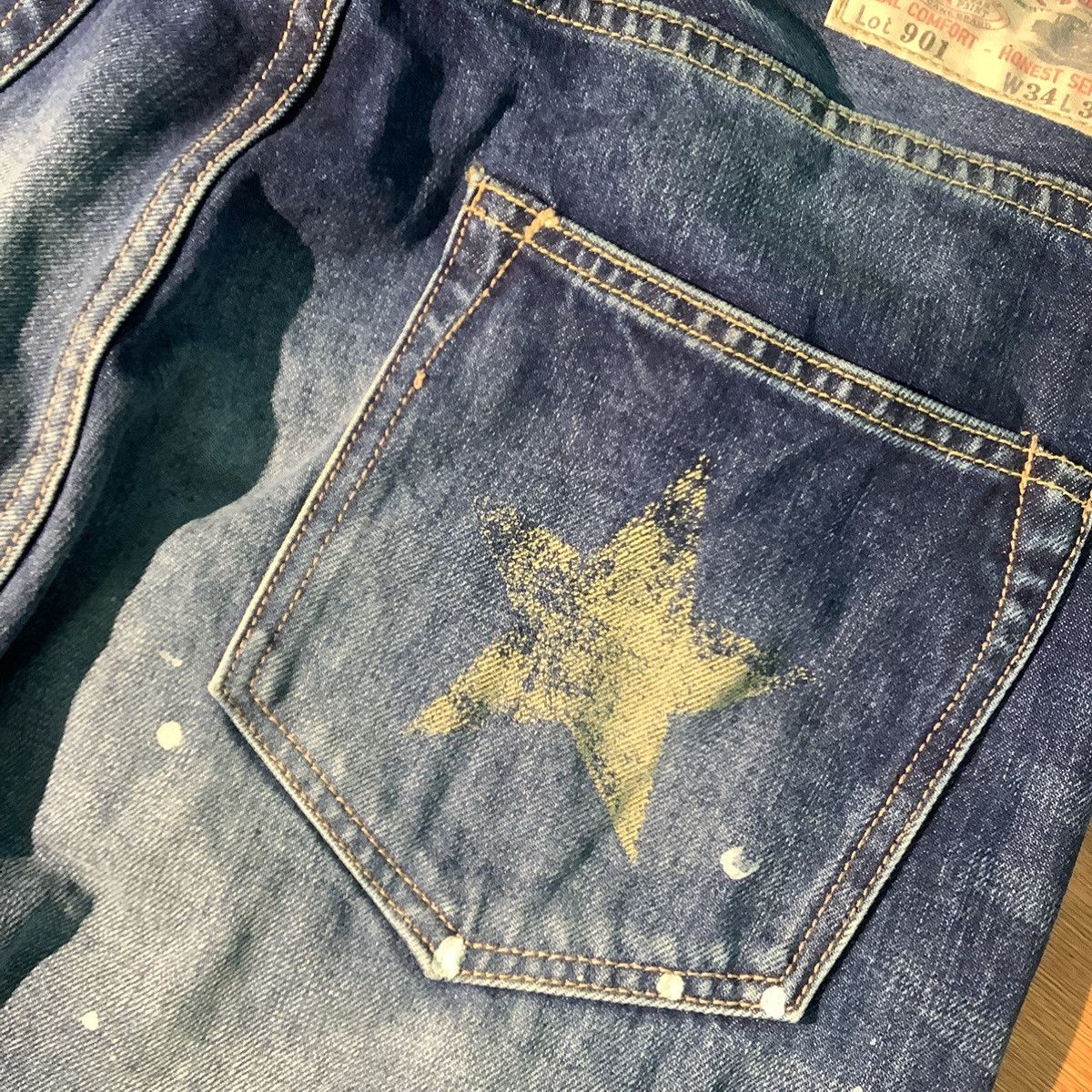 Sugar Cane Sugar Cane Star Selvedge LOT 901 Size US 34 / EU 50 - 15 Thumbnail