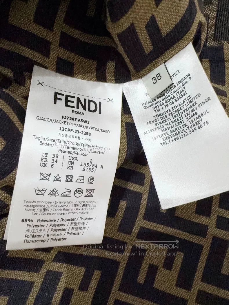Fendi Fendi Autumn/Winter 2023 jacket coat Size XS / US 0-2 / IT 36-38 - 5 Thumbnail
