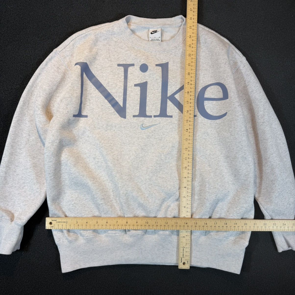 Nike Nike Phoenix Fleece Oversized CrewNeck Logo Sweatshirt Small Size S / US 4 / IT 40 - 5 Thumbnail