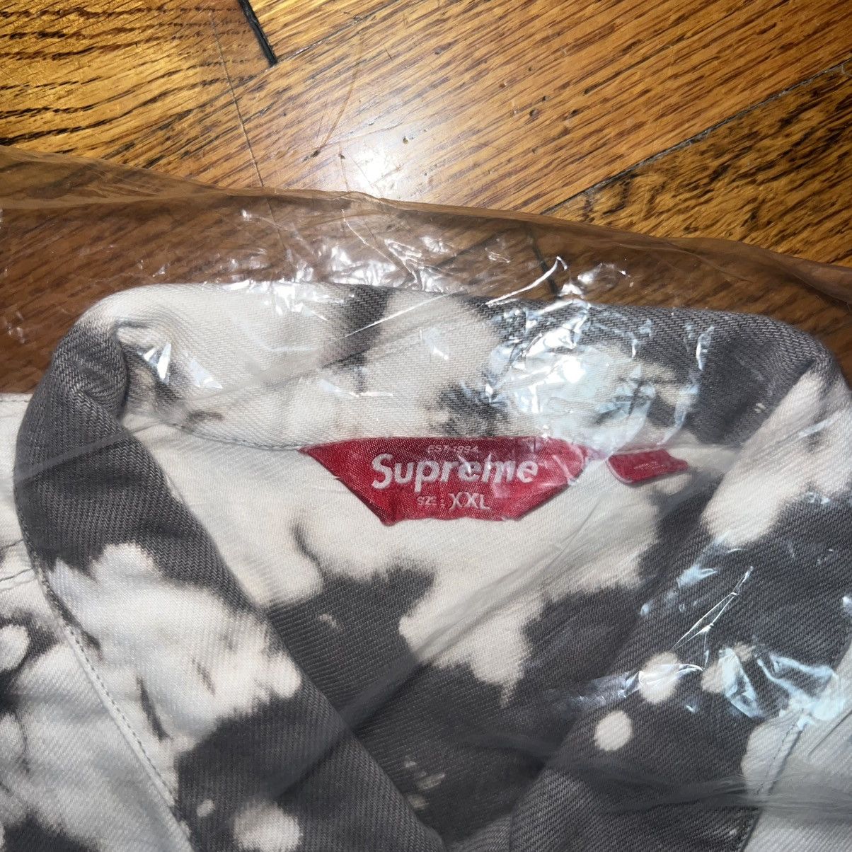 Supreme Supreme Denim Trucker Jacket SS25 Bleached Size: XXL Size US XXL / EU 58 / 5 - 3 Thumbnail