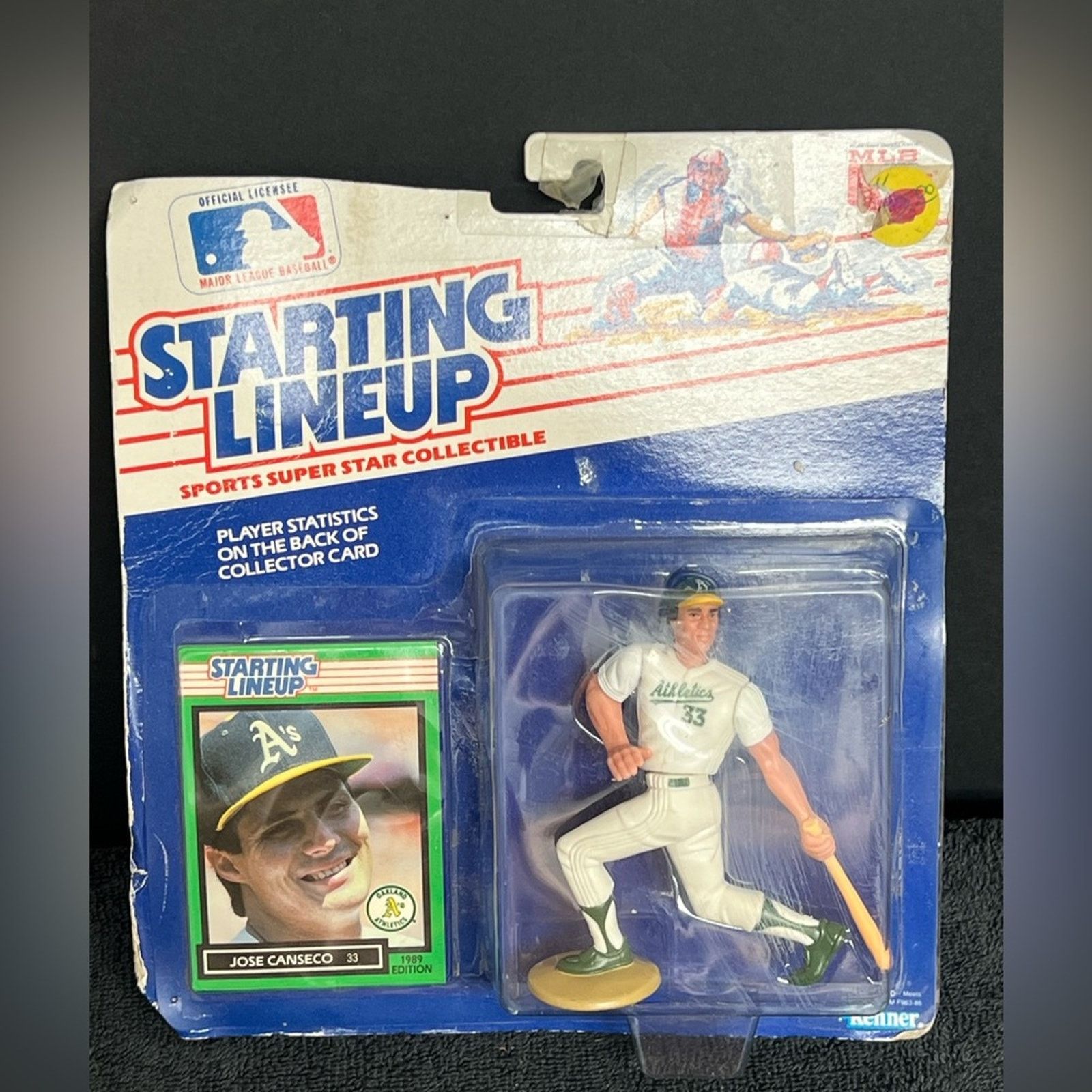 MLB 1989 Kenner Starting Lineup Jose Canseco Oakland Athletics Size ONE SIZE - 1 Thumbnail