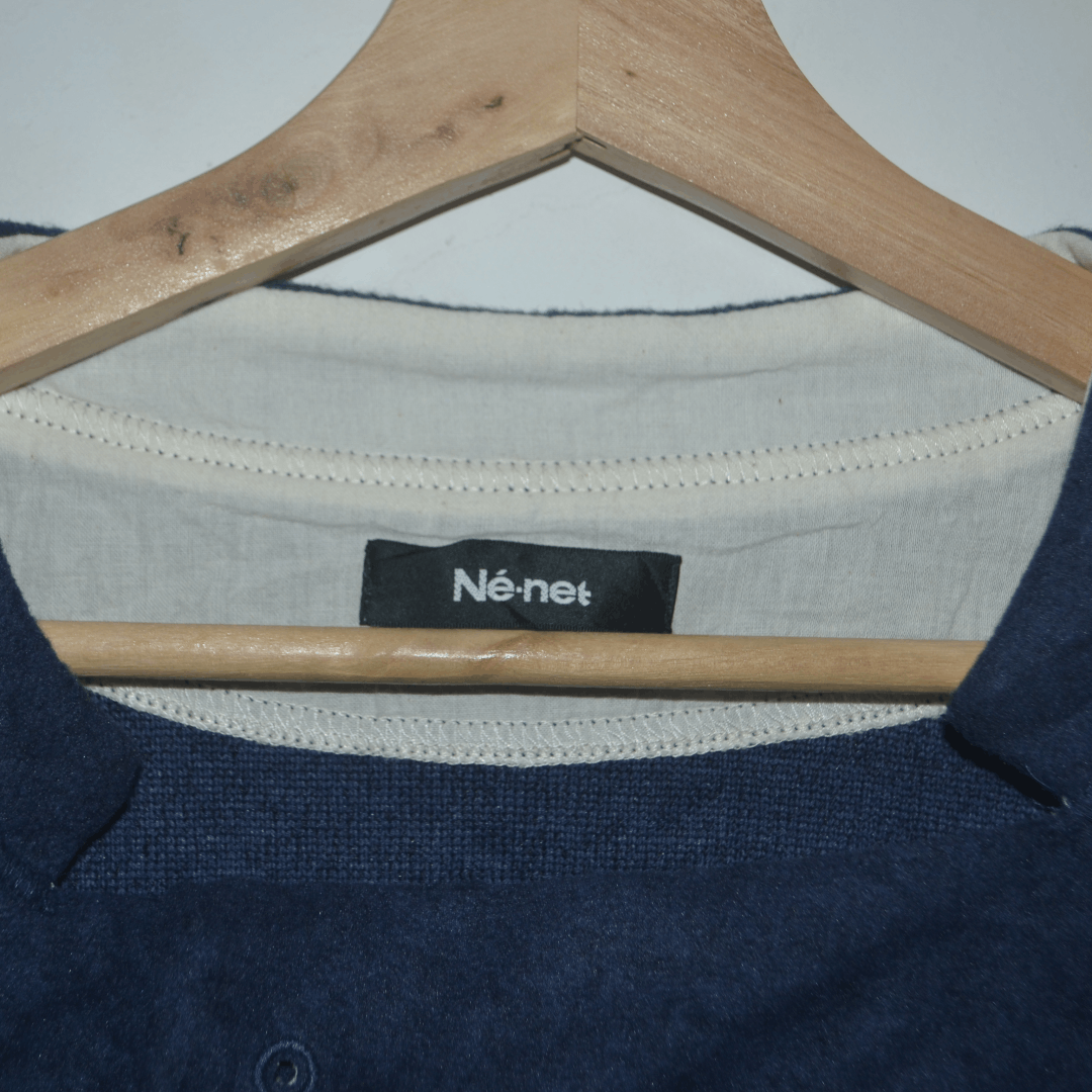 Issey Miyake Ne-net by Issey Miyake Top/Shirt (Women) Size M / US 6-8 / IT 42-44 - 3 Thumbnail