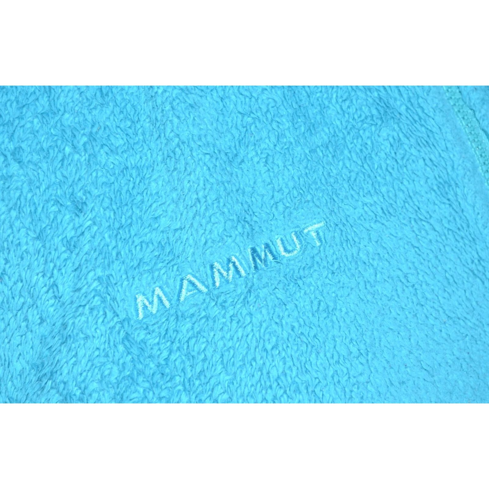 Mammut Mammut Women's Fleece Jumper Full Zip Turquoise Hooded Outdoor Hiking Size S Women Blue Hoodie Size S / US 4 / IT 40 - 4 Thumbnail