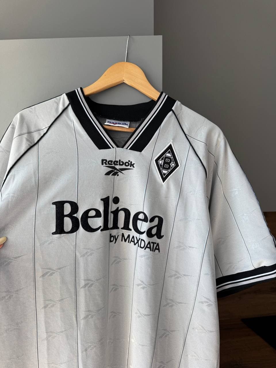 Vintage Signed Borussia Monchengladbach 1997-1998 Away Jersey Shirt Size US XXL / EU 58 / 5 - 2 Thumbnail
