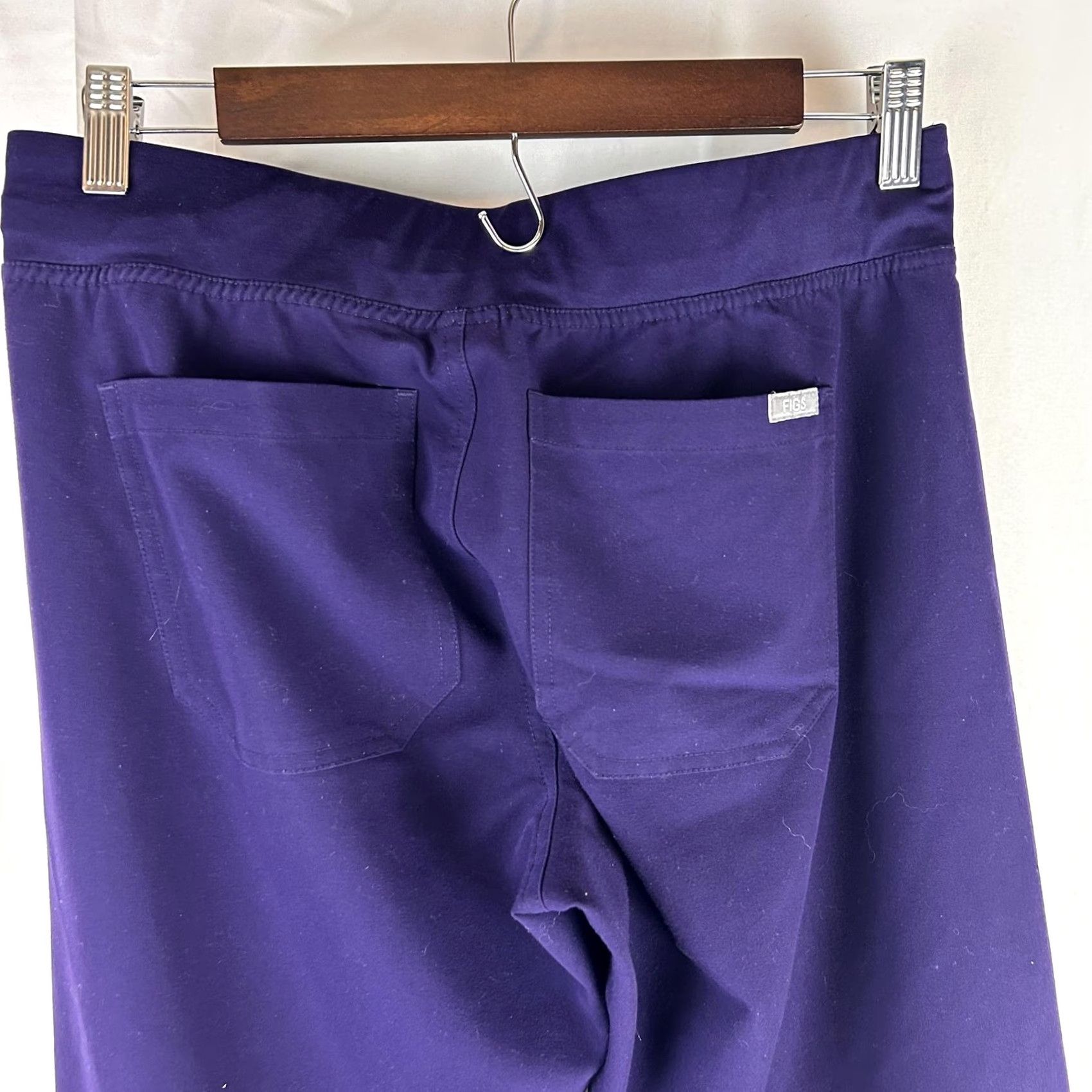 Vintage FIGS Scrub Pants Mens Small Purple Technical Collection Drawstring Pockets Size US 29 - 6 Thumbnail