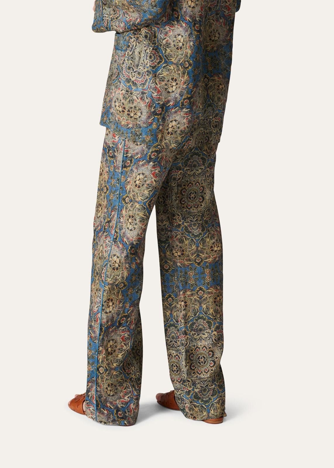 Loro Piana o1srvl11e1224 Helios Pant in Multicolor Size 28" / US 6 / IT 42 - 4 Thumbnail